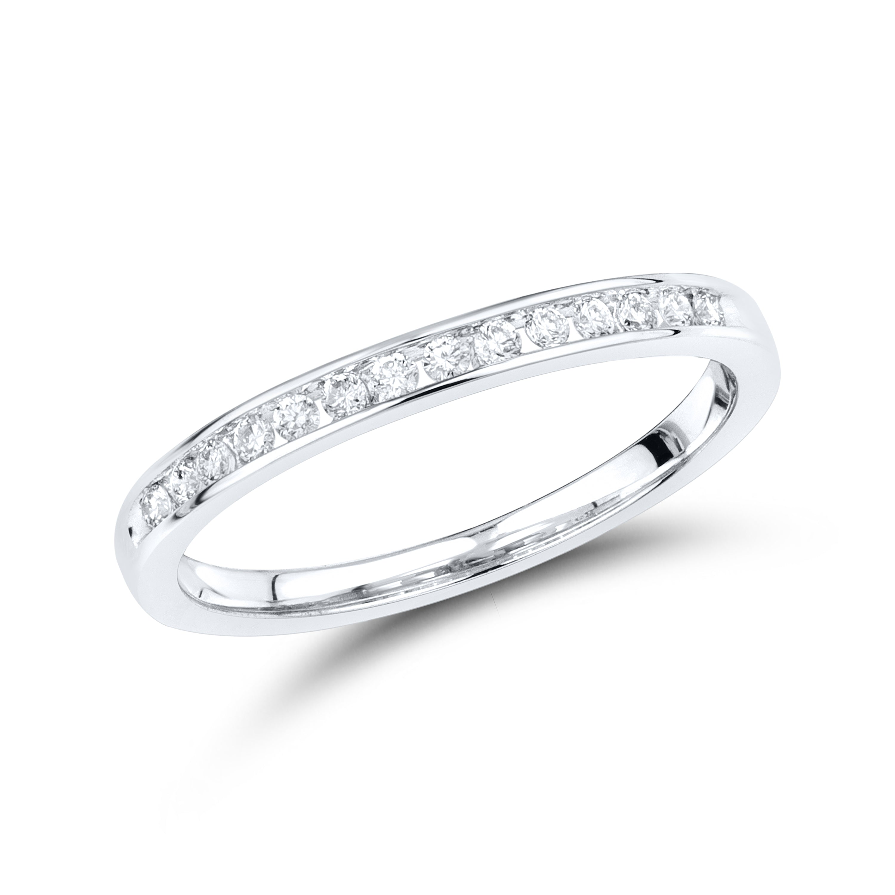 14kt White Gold 0.90 CTW  Lab Diamond Bridal Ring Set
