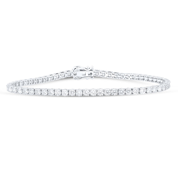 5 ctw lab diamond tennis bracelet