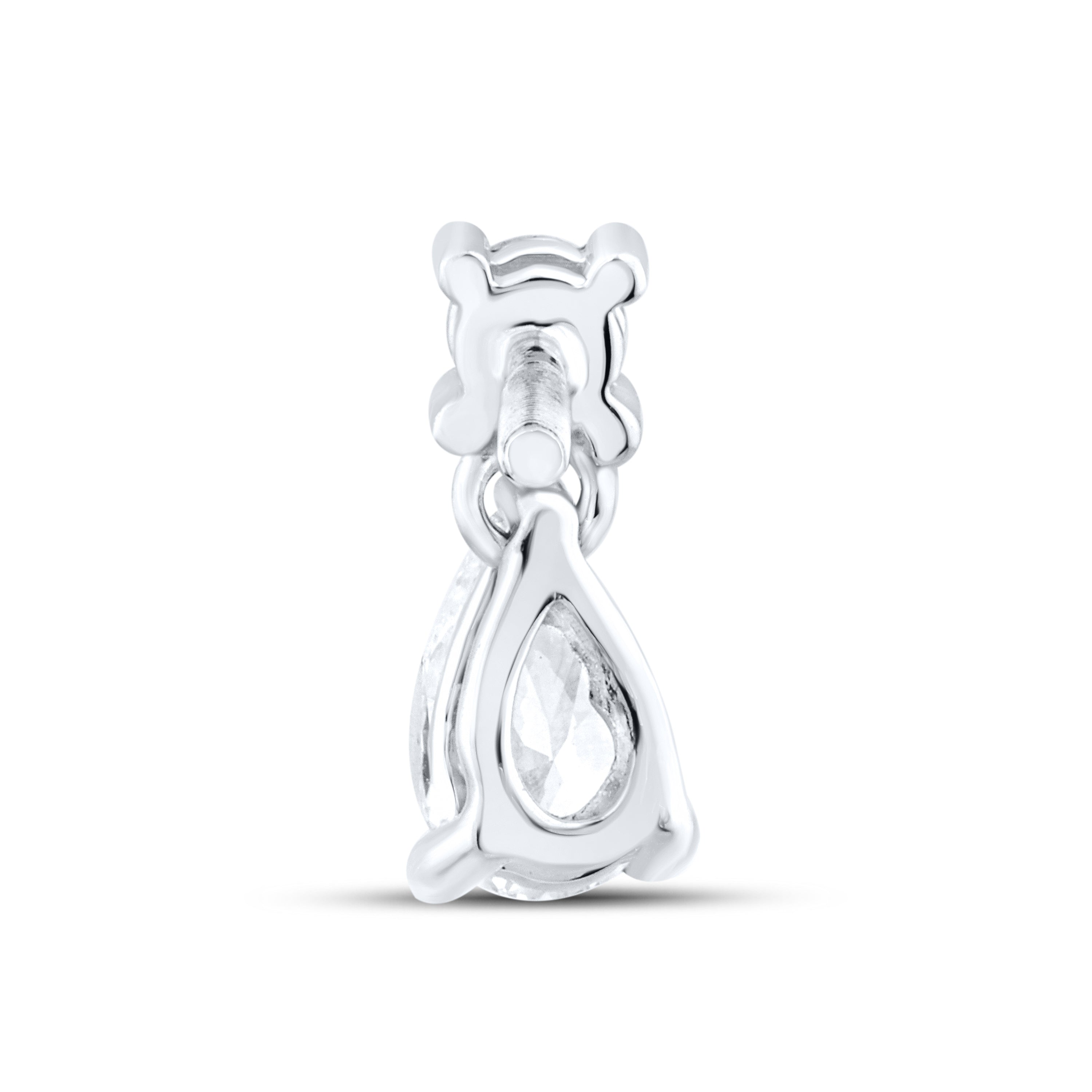 14kt White Gold 0.49 CTW Lab Diamond  Earrings