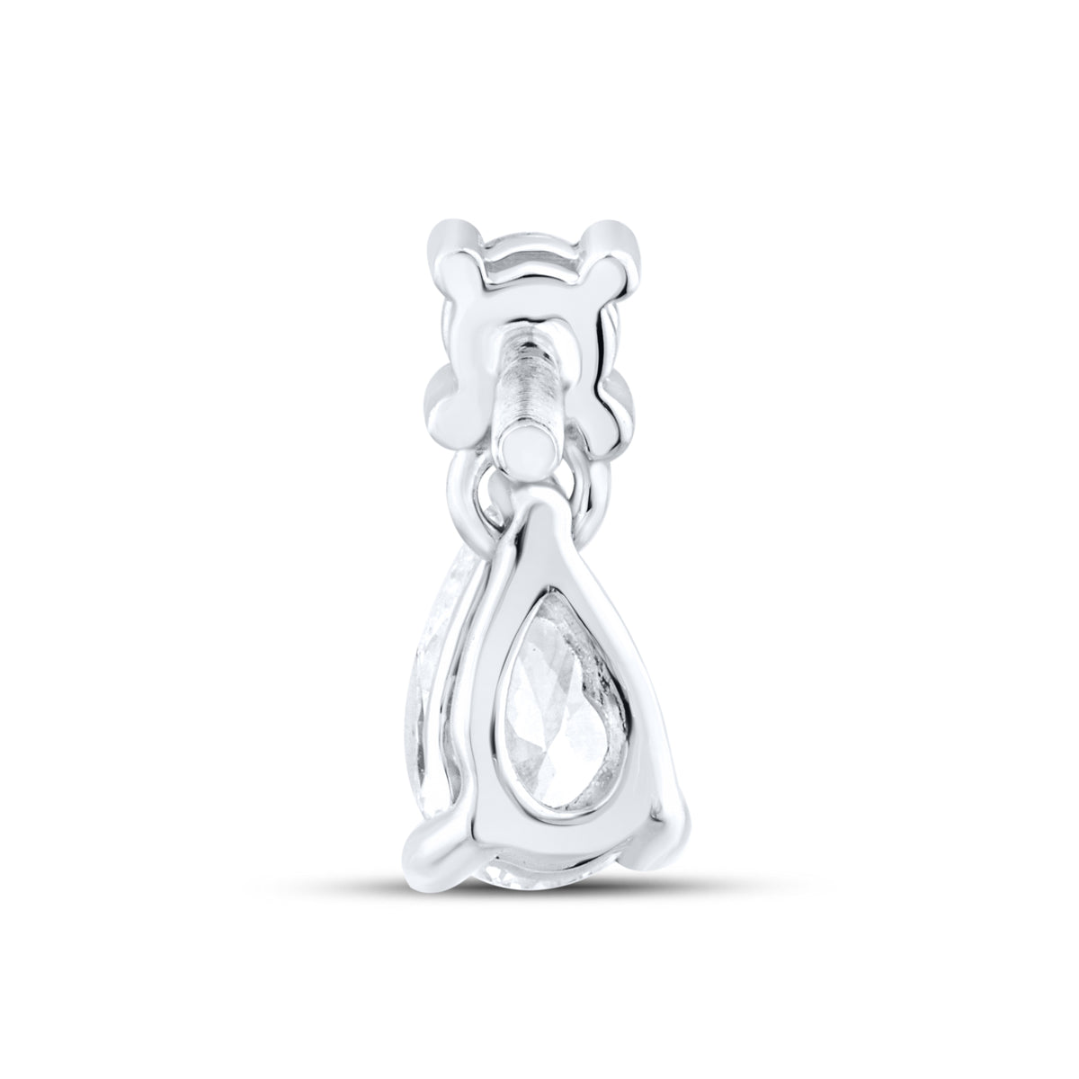 14kt White Gold 0.49 CTW Lab Diamond  Earrings