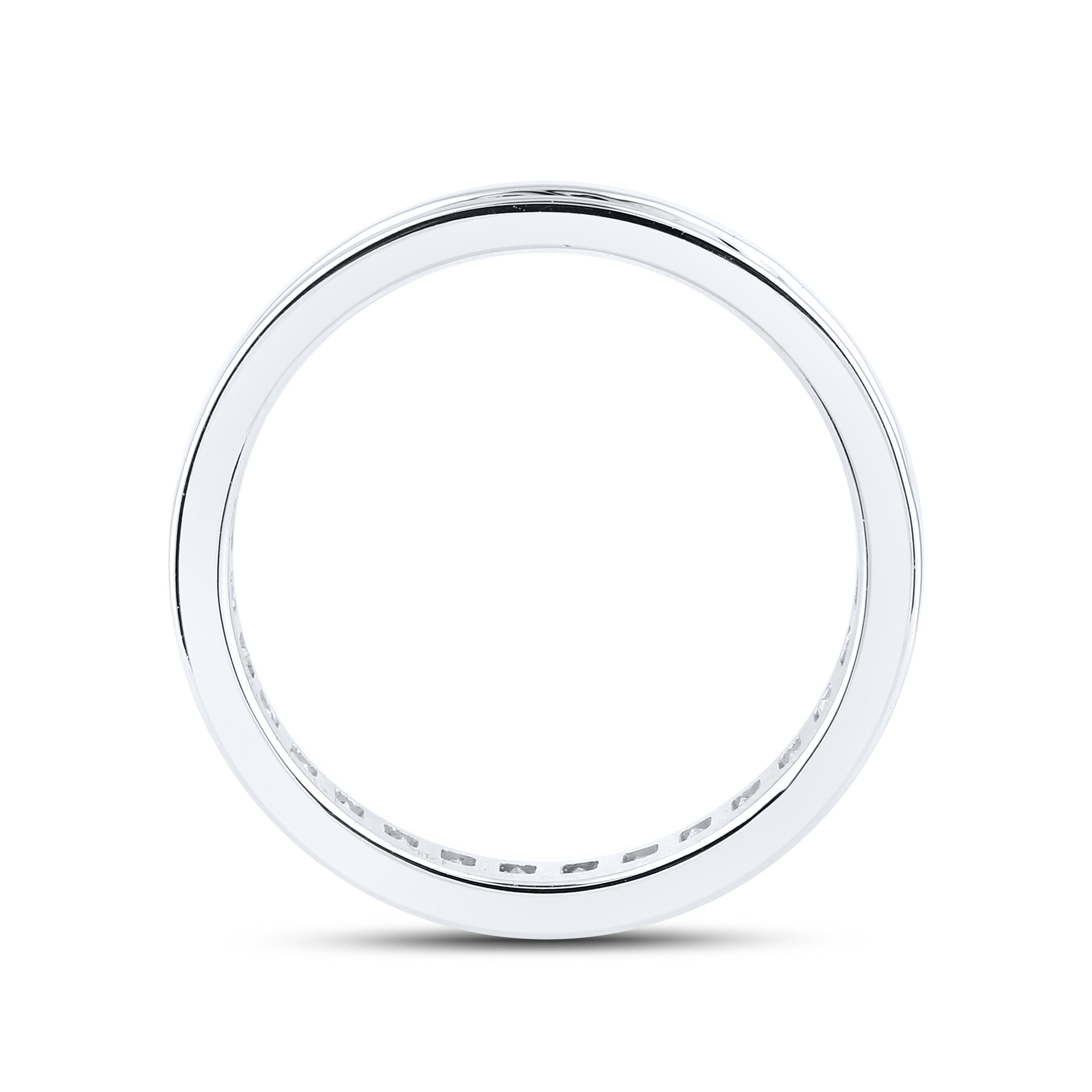 14kt White Gold 1.24 CTW Lab Diamond Ladies Eternity Band