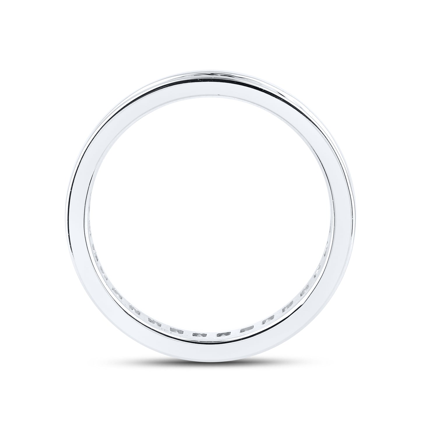 14kt White Gold 1.24 CTW Lab Diamond Ladies Eternity Band