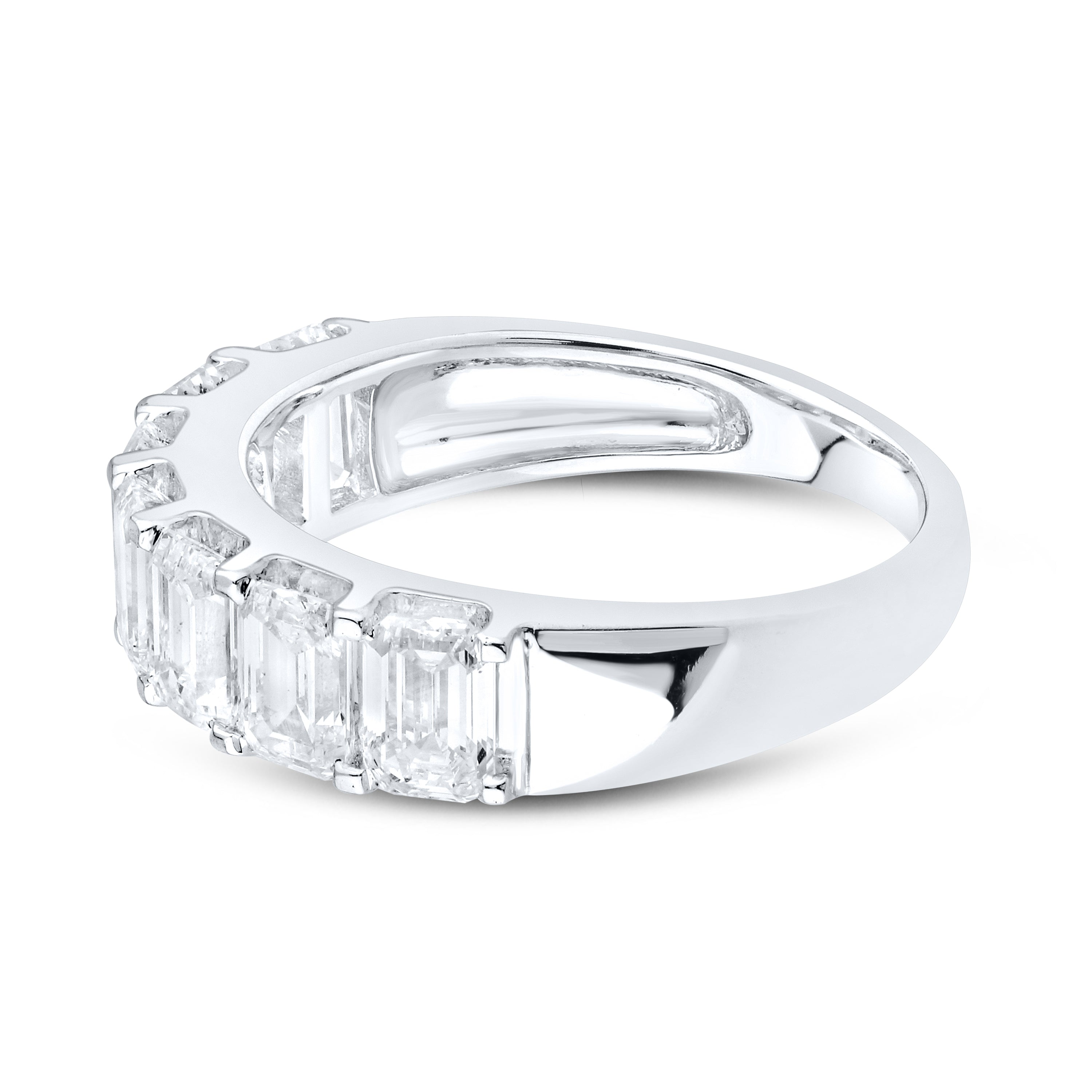 14kt White Gold 2.80 CTW Lab Diamond Ladies Eternity Band