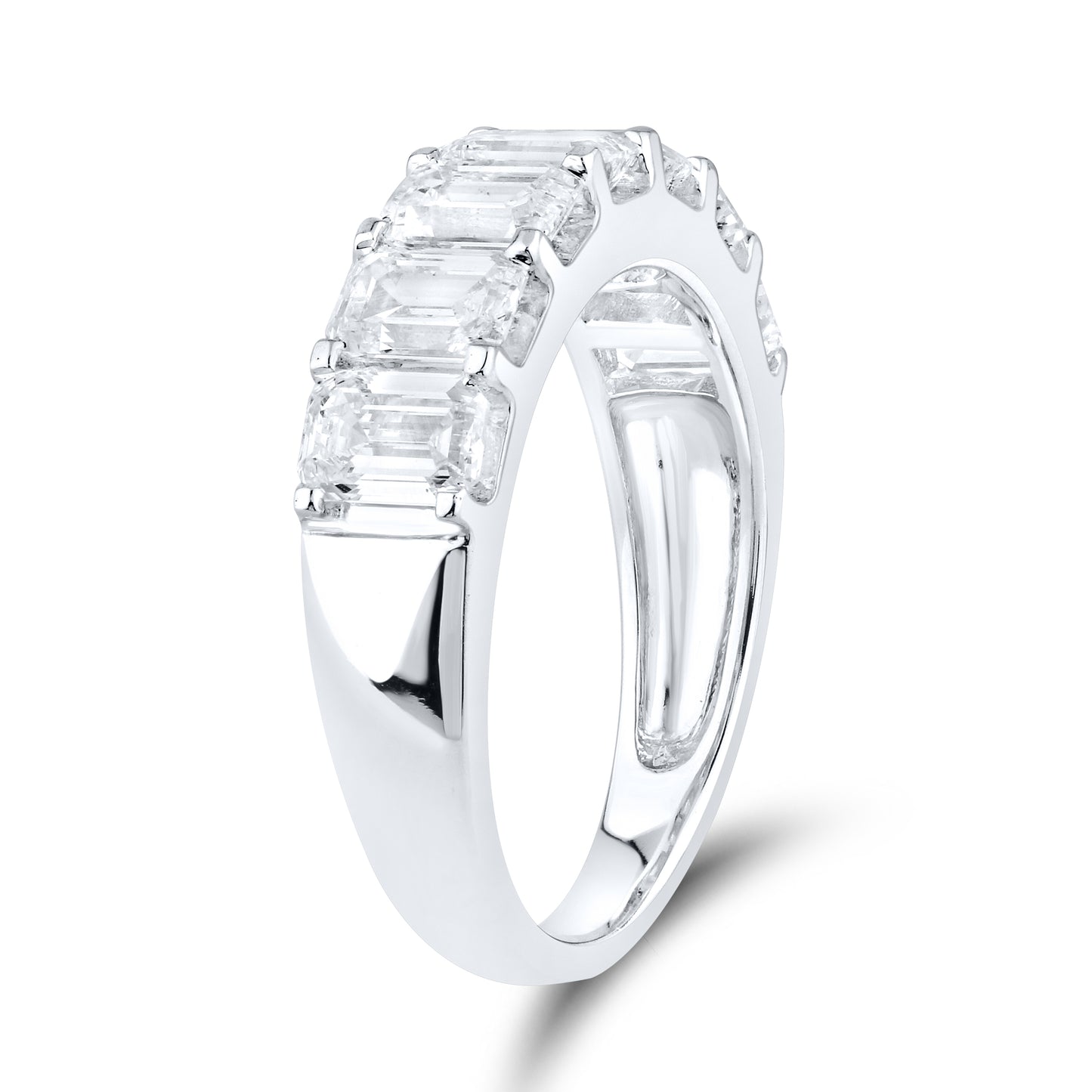 14kt White Gold 2.63CTW Lab Diamond Ladies  Band