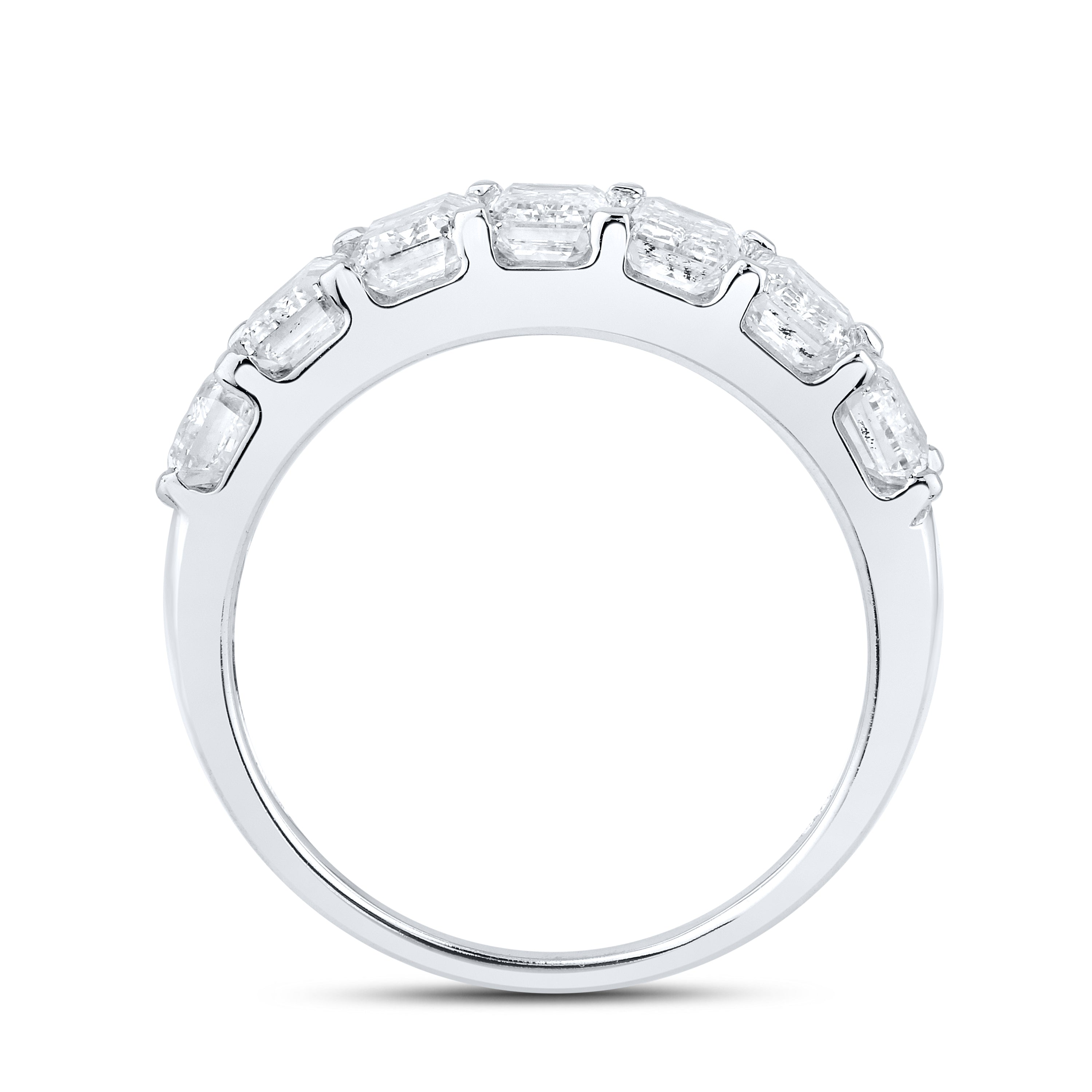 14kt White Gold 2.80 CTW Lab Diamond Ladies Eternity Band
