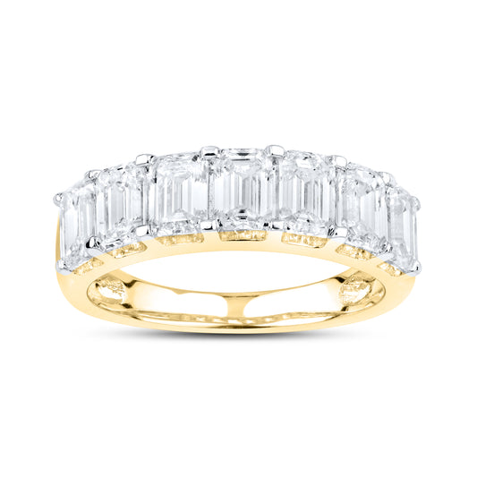 14kt Yellow Gold 2.80 CTW Lab Diamond Ladies  Band