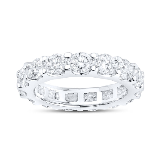 14kt White Gold 3.75 CTW Lab Diamond Ladies Band