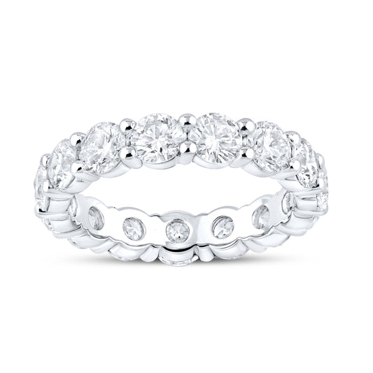 14kt White Gold 3.75 CTW Lab Diamond Eternity Ladies Band