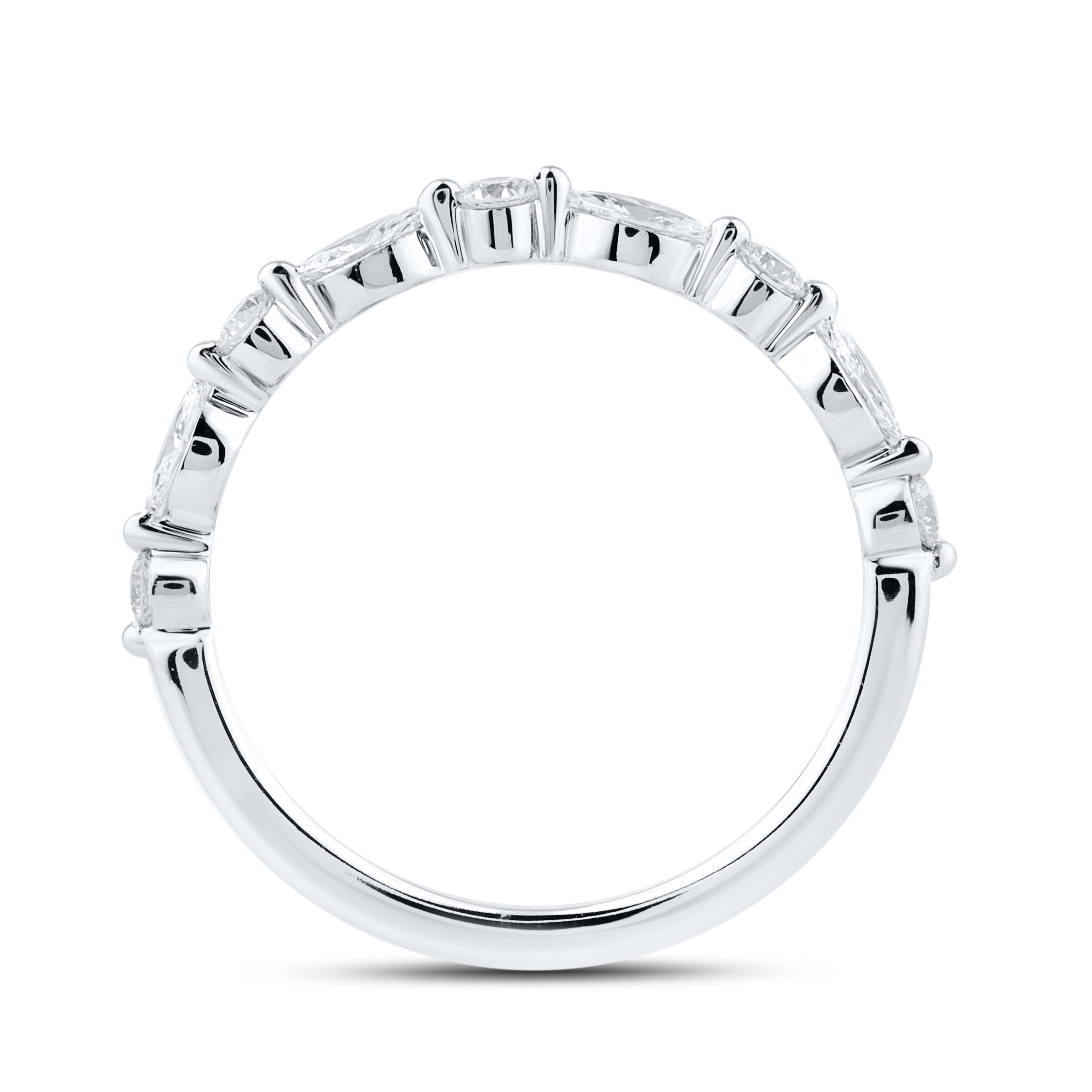 14kt White Gold 0.43 CTW Lab Diamond Ladies Band