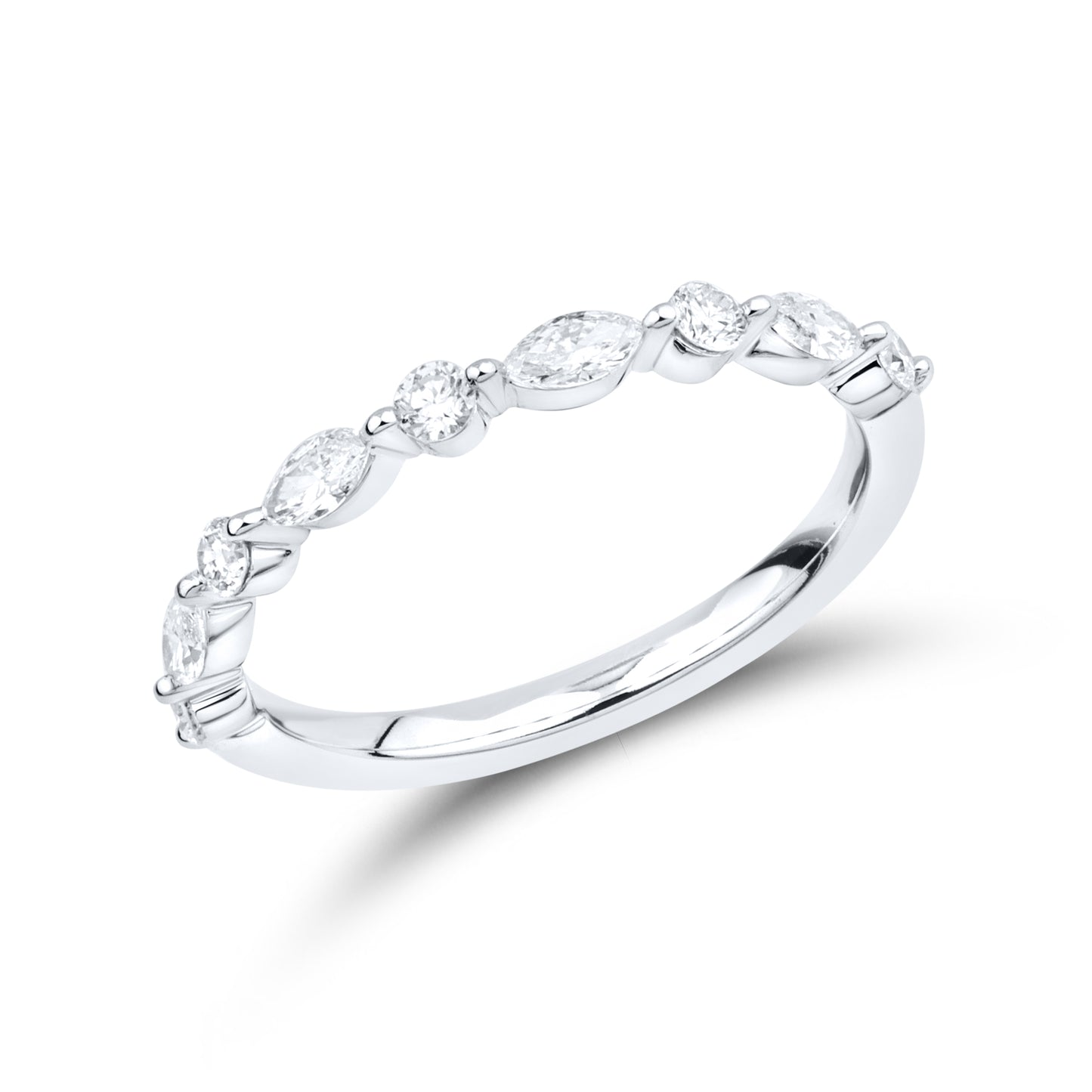 14kt White Gold 0.43 CTW Lab Diamond Ladies Band