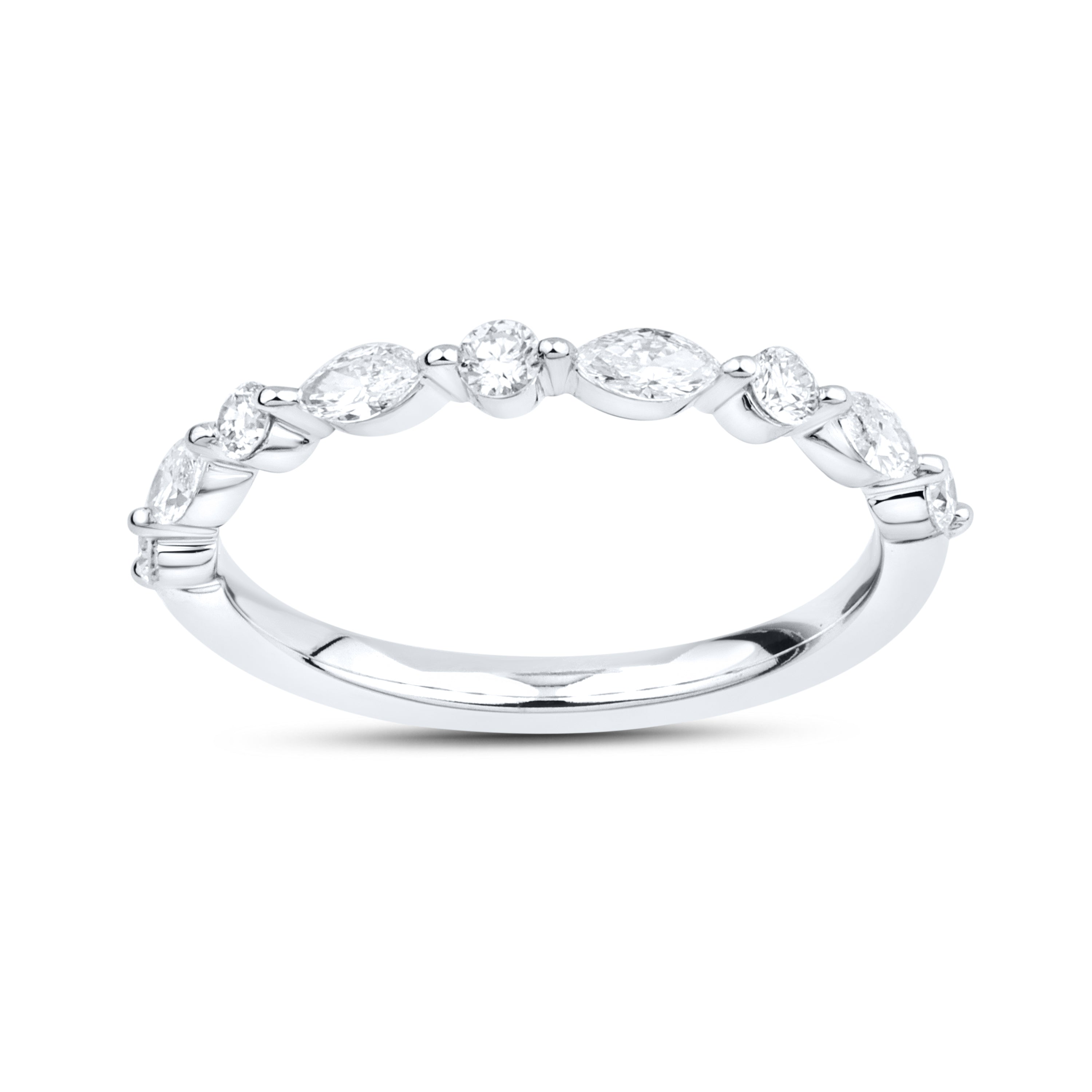 14kt White Gold 0.43 CTW Lab Diamond Ladies Band