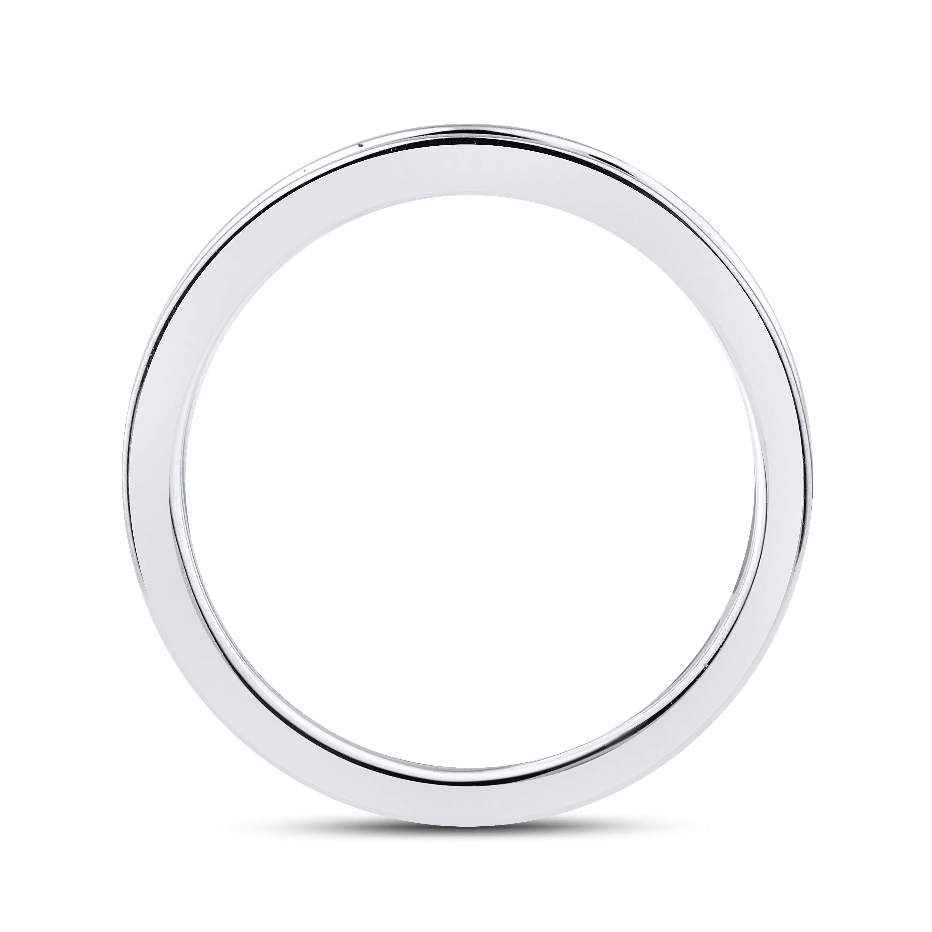 14kt White Gold 1 CTW Lab Diamond Ladies Band