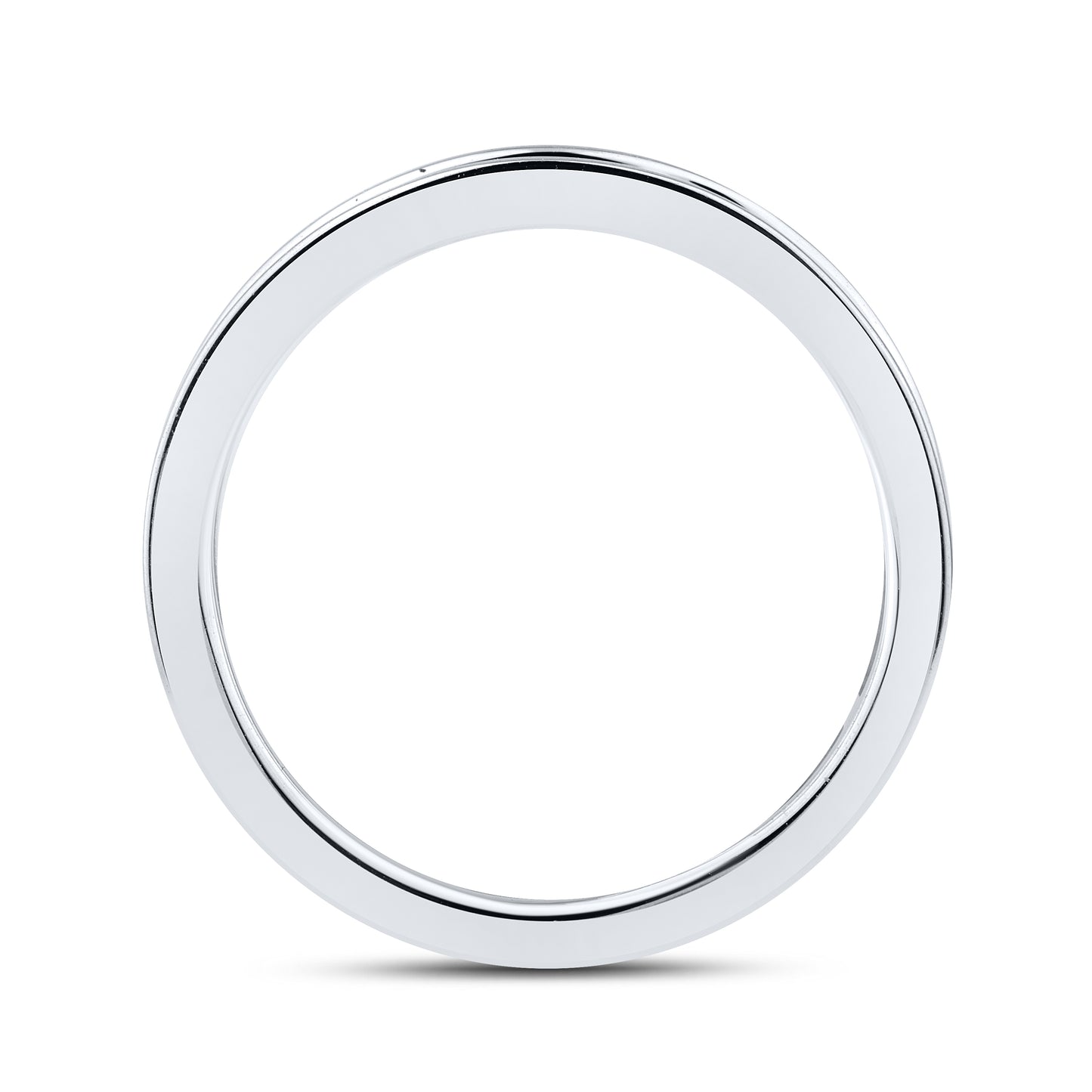 14kt White Gold 1 CTW Lab Diamond Ladies Band