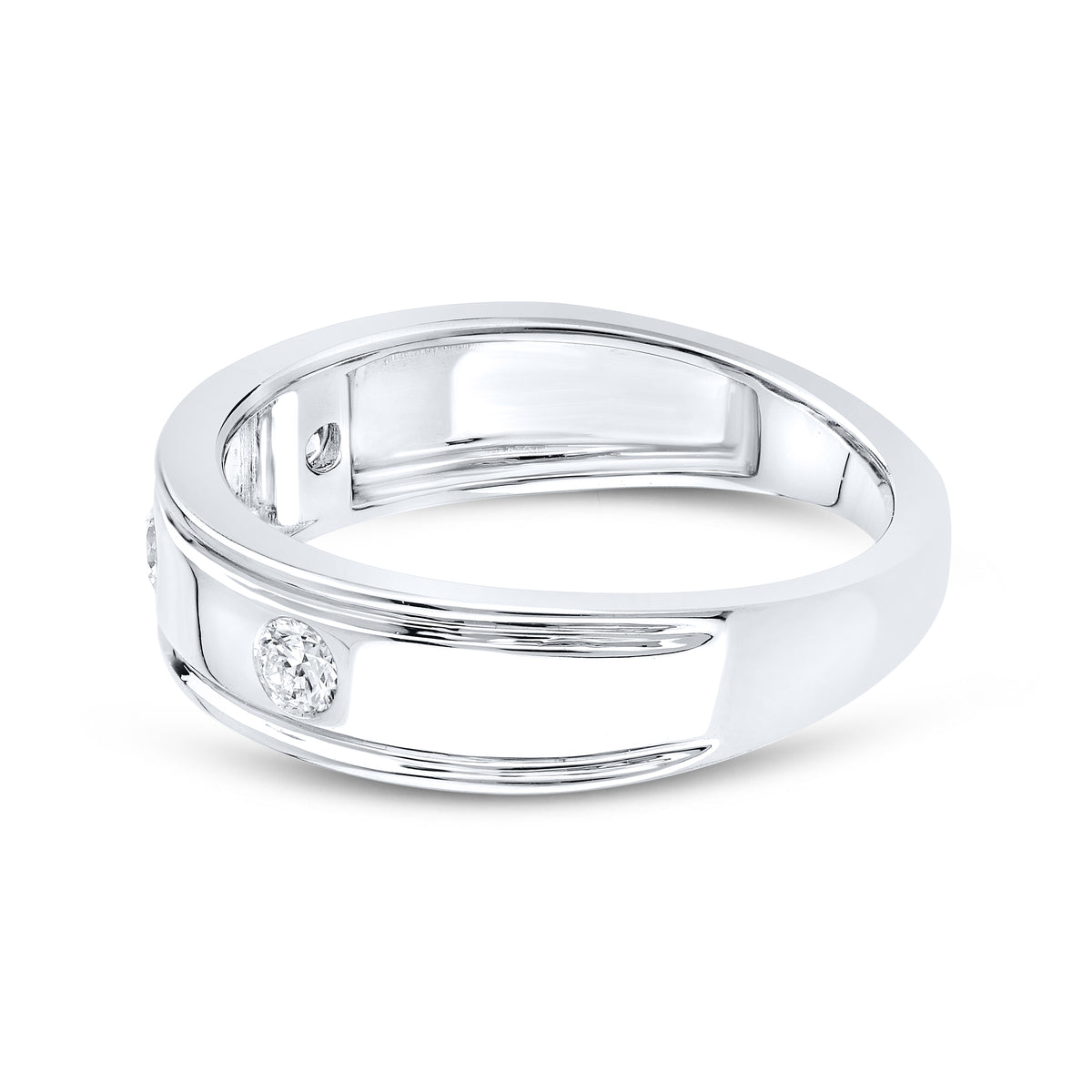 14kt White Gold 0.21 CTW Lab Diamond Ladies Band