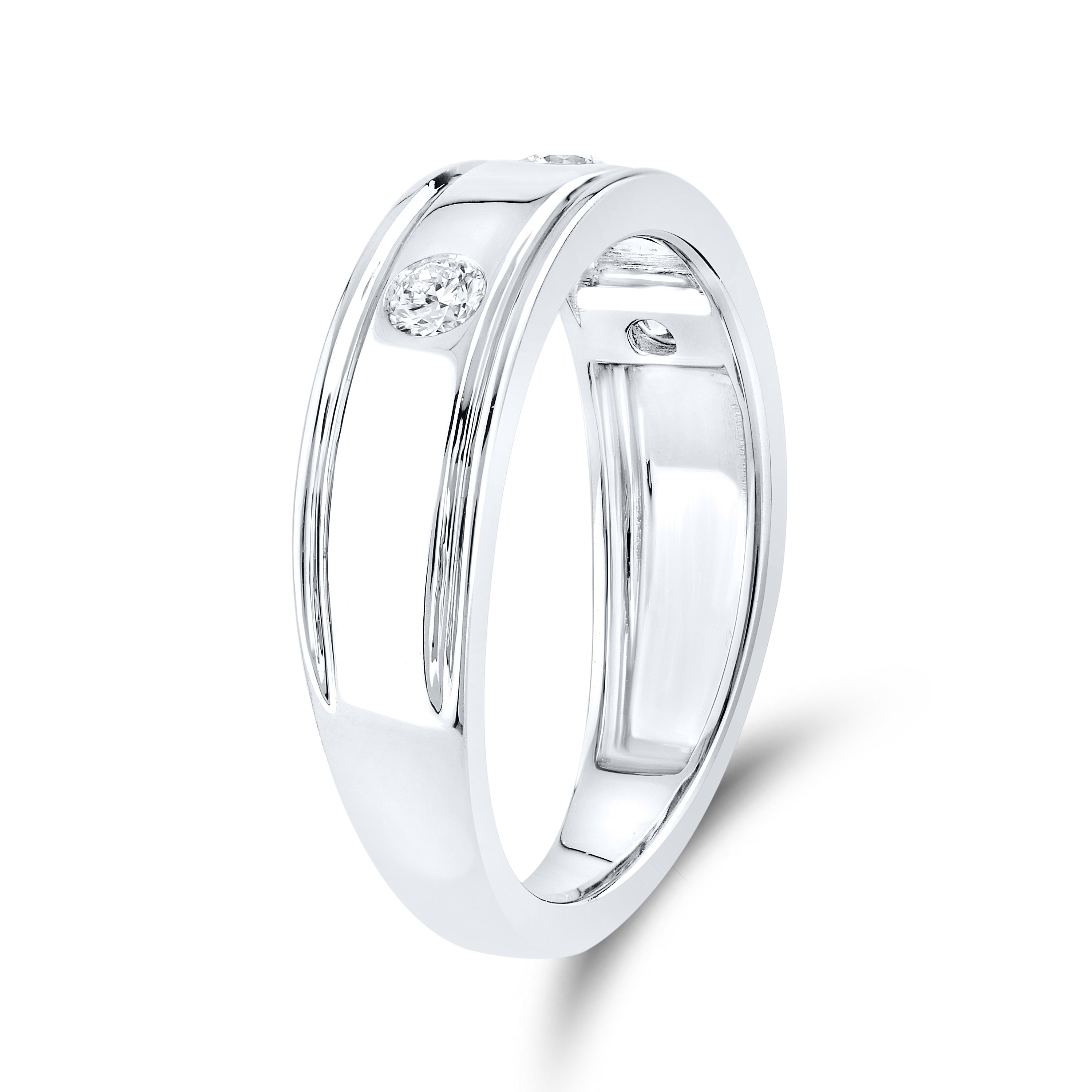 14kt White Gold 0.21 CTW Lab Diamond Ladies Band