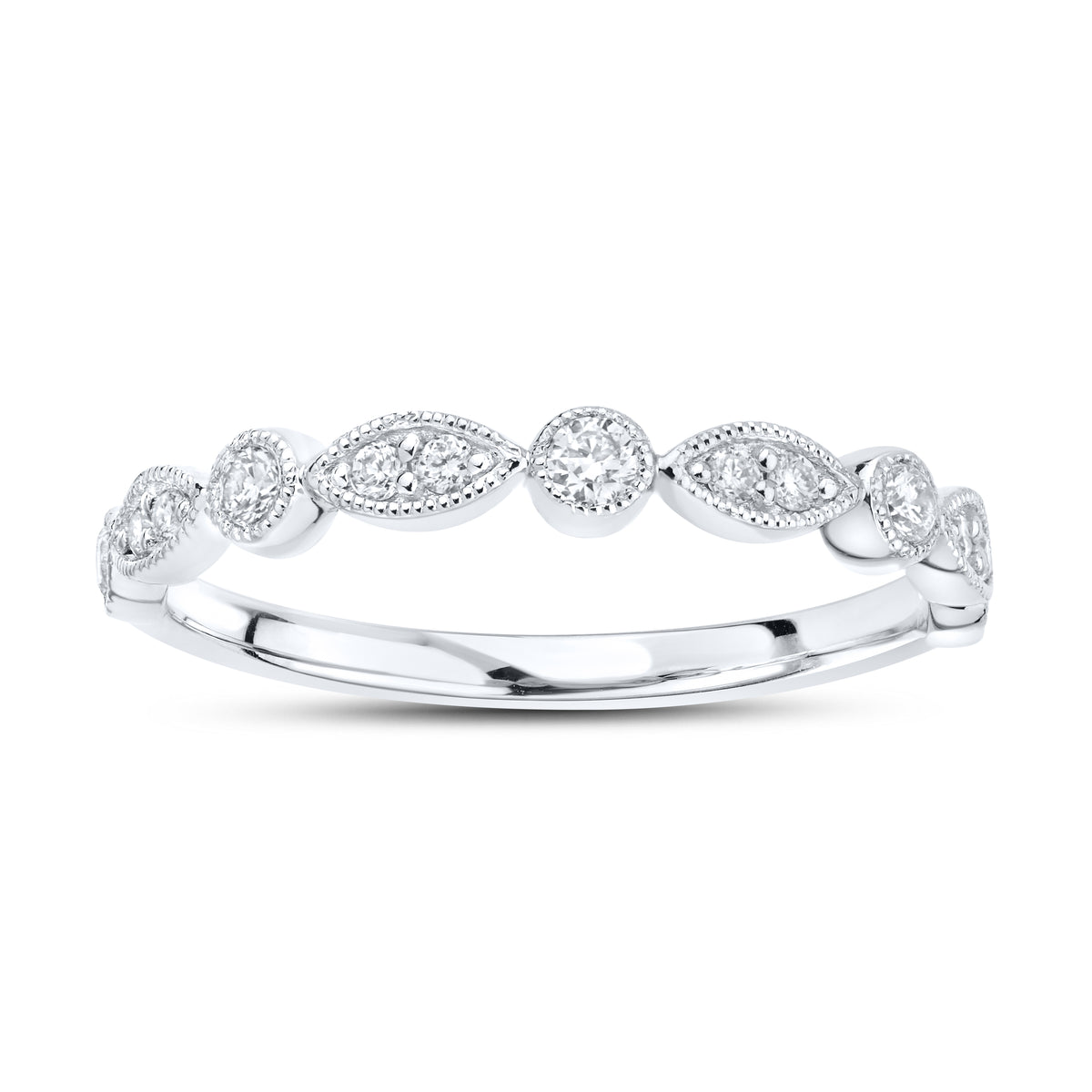 14kt White Gold 0.23 CTW Lab Diamond Ladies Band