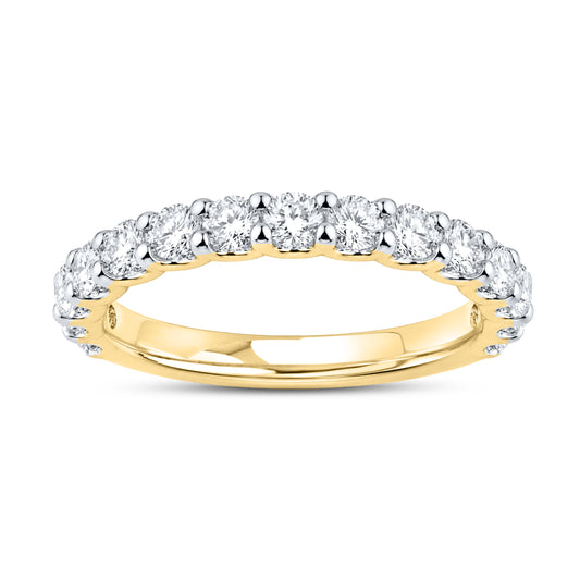 14kt Yellow Gold 0.50 CTW Lab Diamond Ladies Band