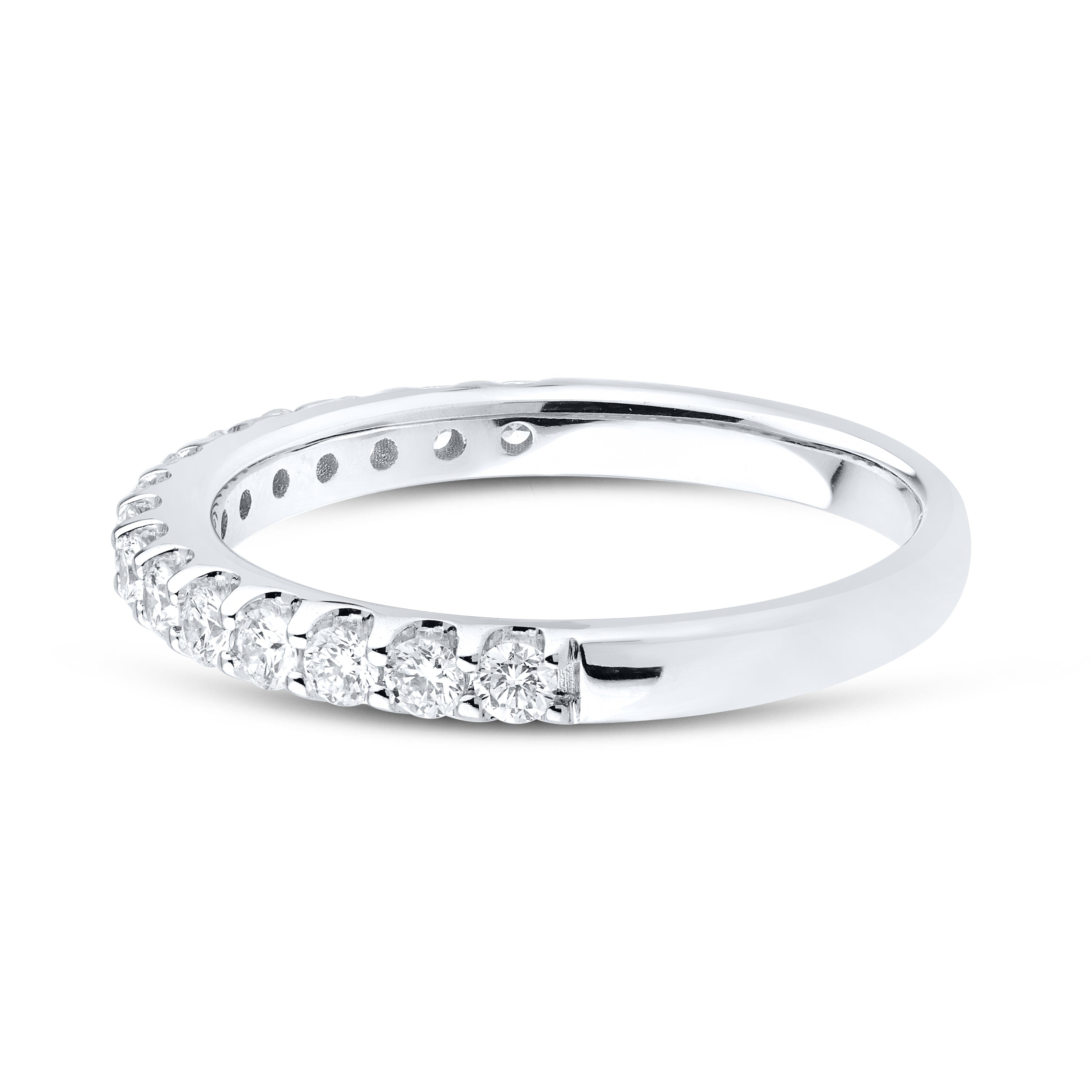 14kt White Gold 0.50 CTW Lab Diamond Ladies Band