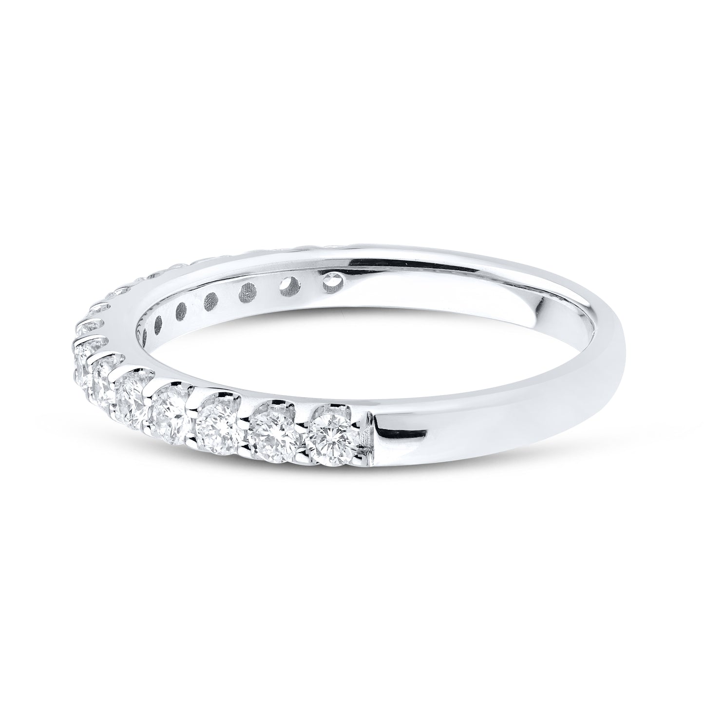 14kt White Gold 0.50 CTW Lab Diamond Ladies Band