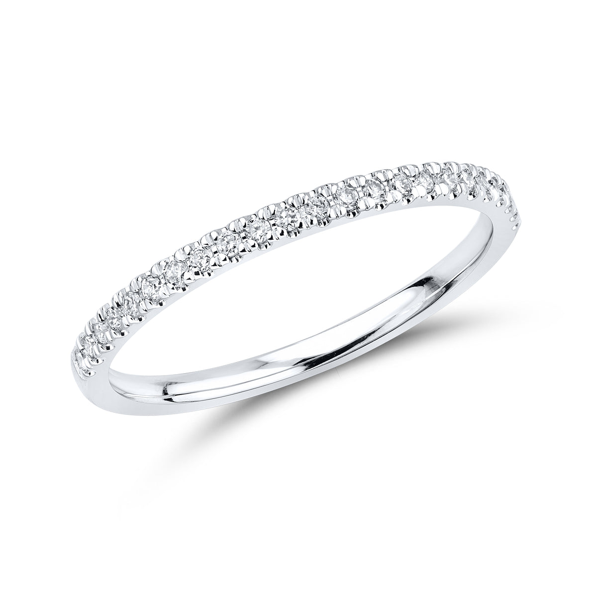 14kt White Gold 0.17 CTW Lab Diamond Ladies Band