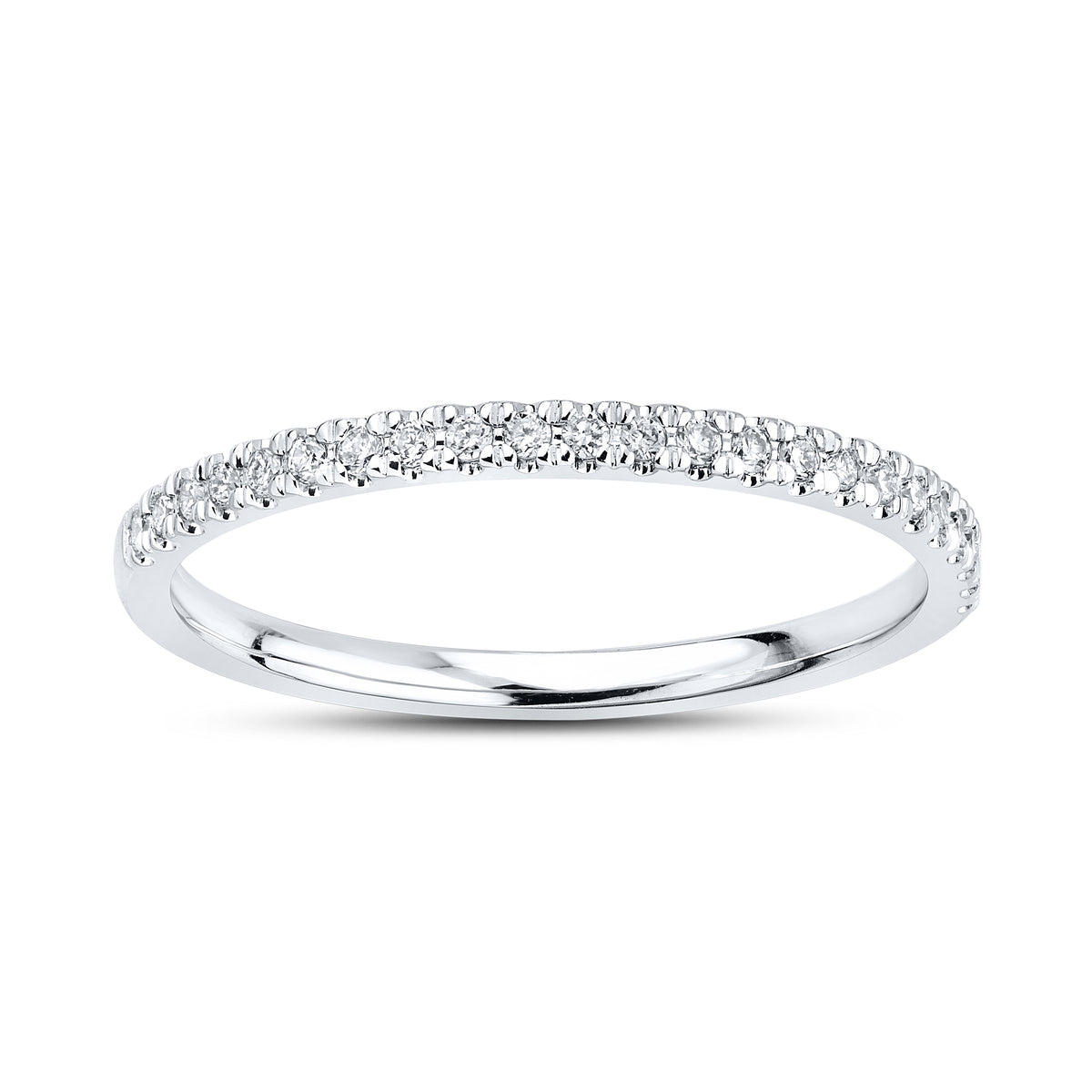 14kt White Gold 0.17 CTW Lab Diamond Ladies Band