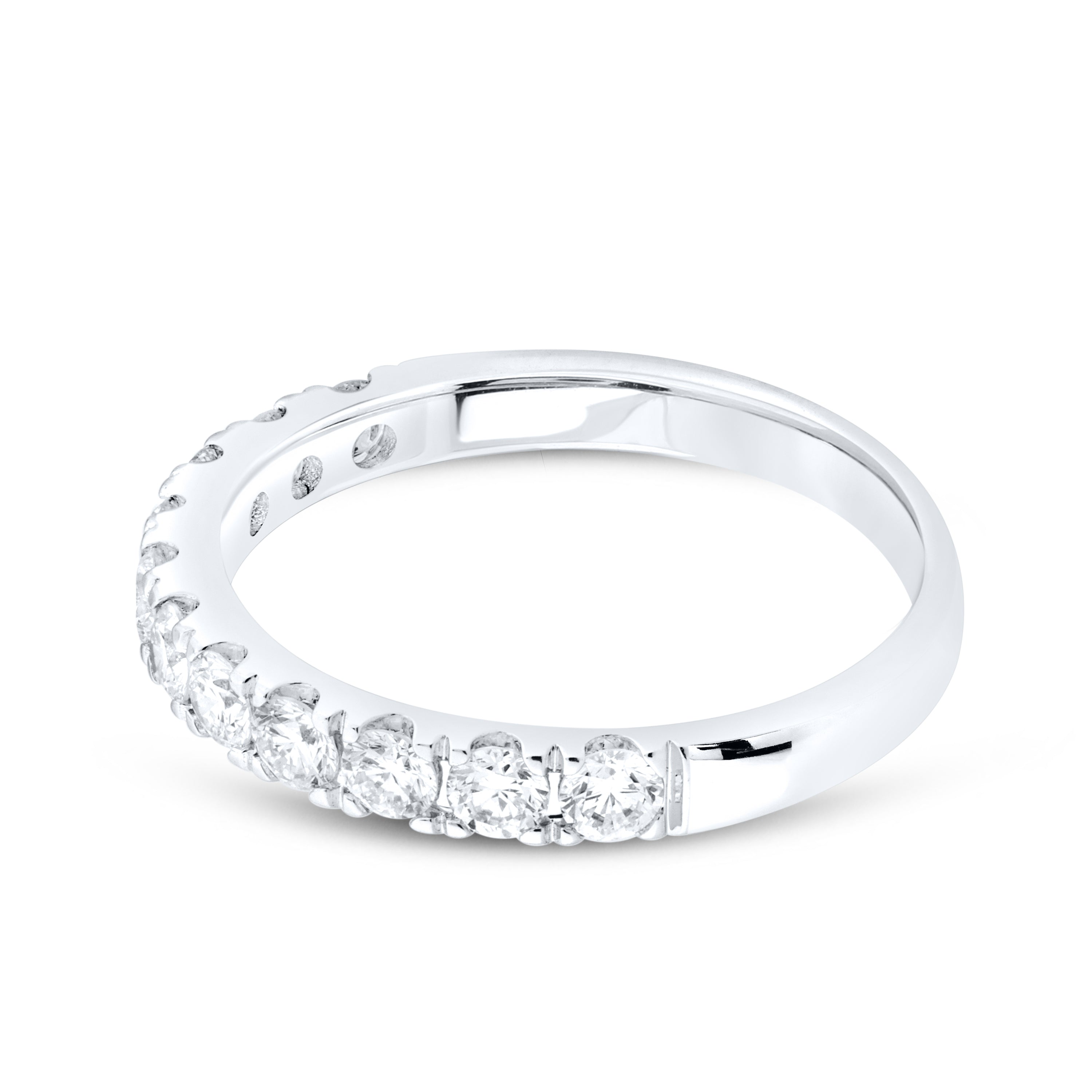 14kt White Gold 0.75 CTW Lab Diamond Ladies Band