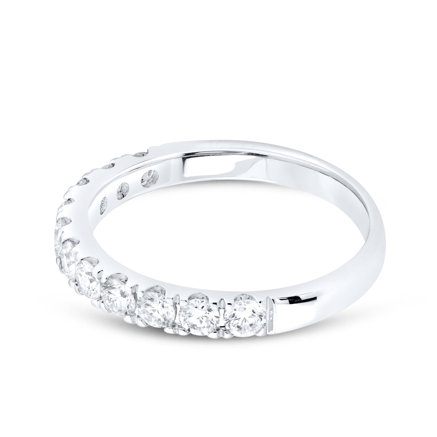 14kt White Gold 0.75 CTW Lab Diamond Ladies Band