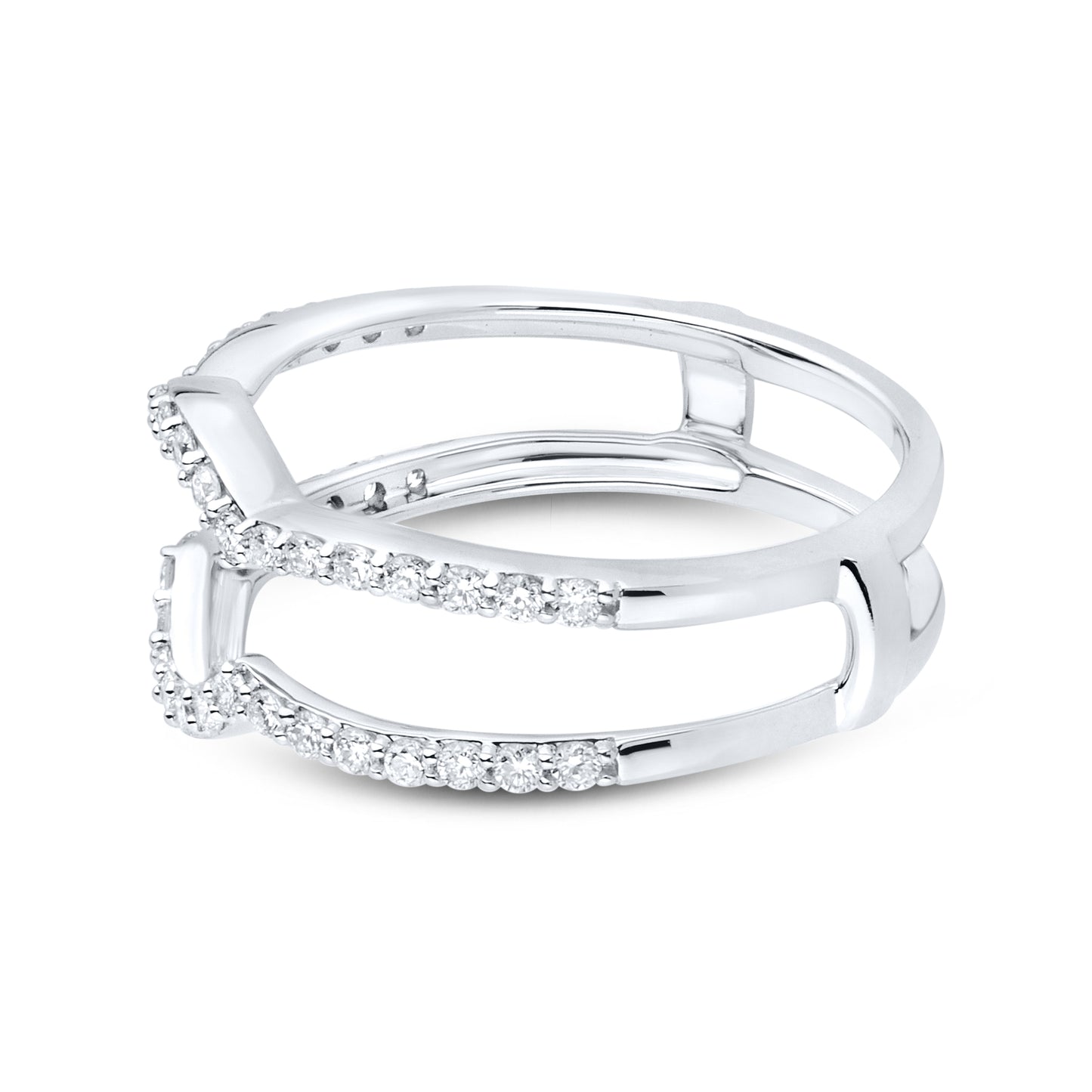 14kt  White Gold 0.40 CTW  Diamonds Enhancer