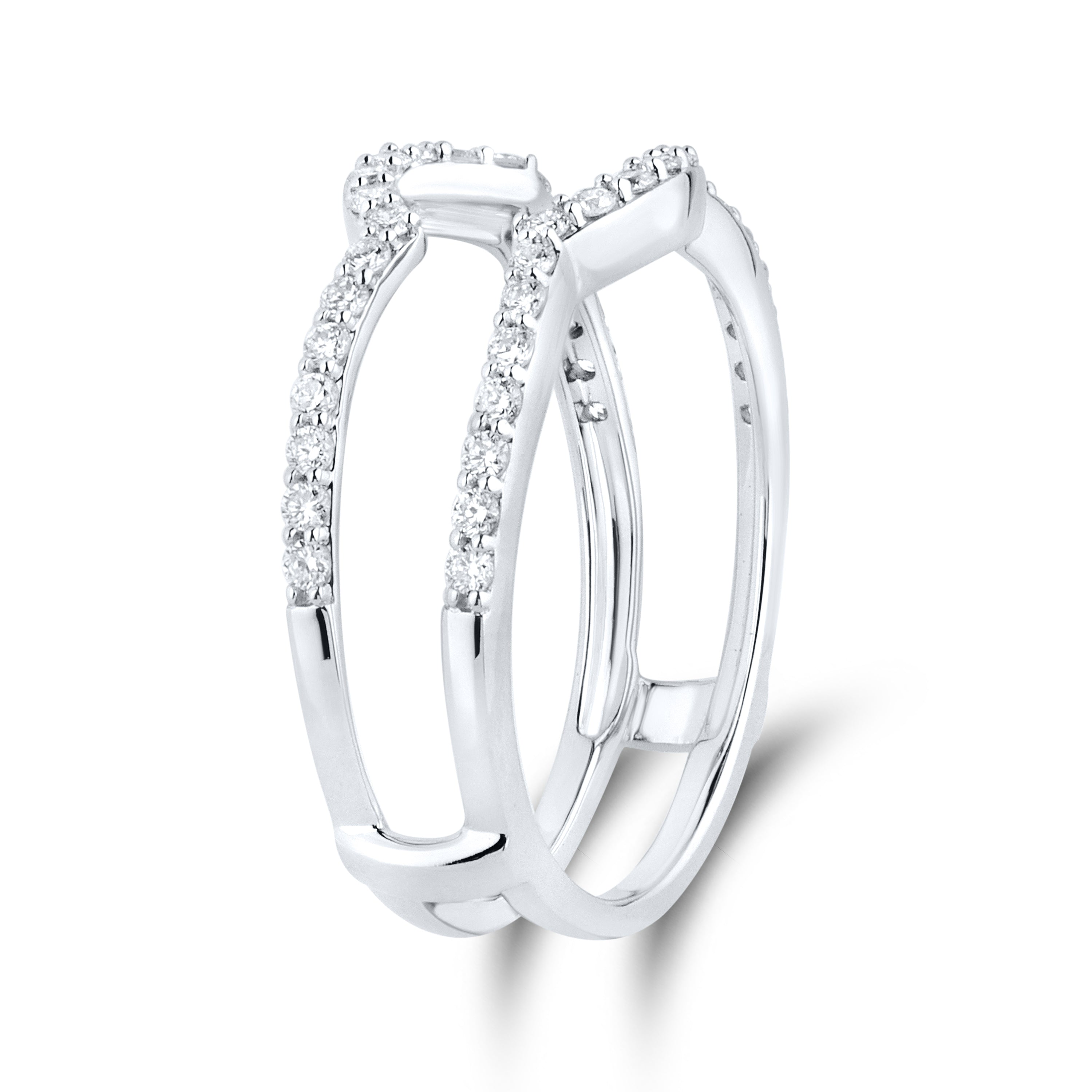 14kt  White Gold 0.40 CTW  Diamonds Enhancer