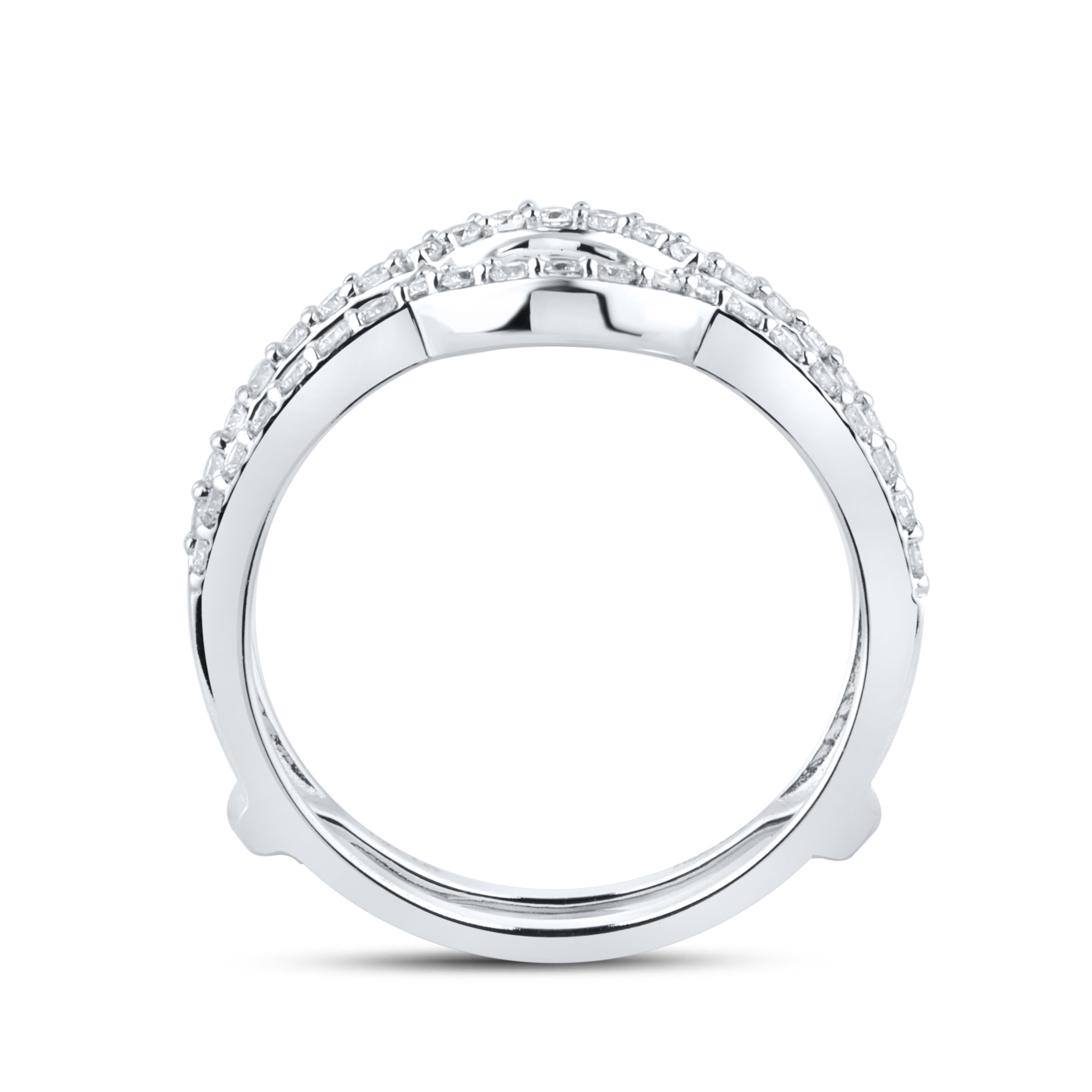 14kt  White Gold 0.40 CTW  Diamonds Enhancer