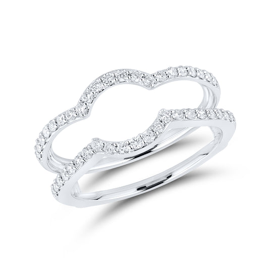 14kt  White Gold 0.40 CTW  Diamonds Enhancer