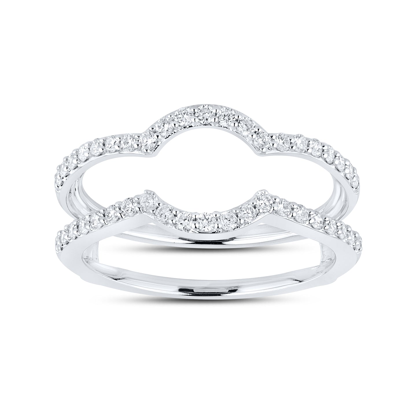 14kt  White Gold 0.40 CTW  Diamonds Enhancer