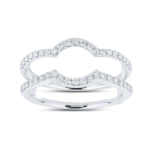 14kt  White Gold 0.40 CTW  Diamonds Enhancer