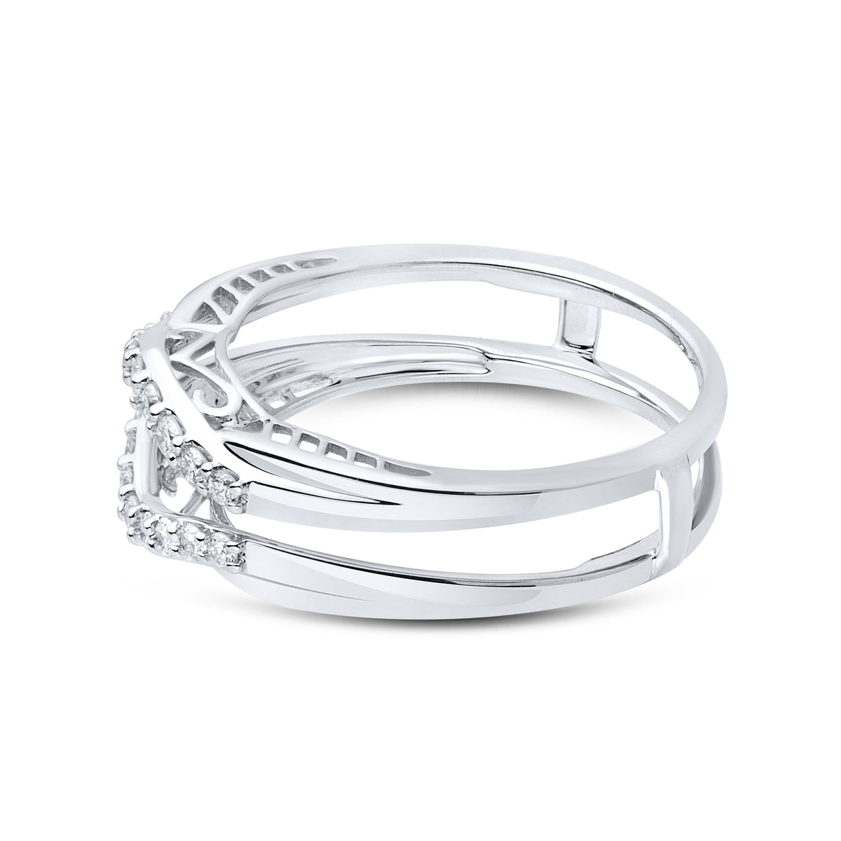 14kt  White Gold 0.27 CTW  Diamonds Enhancer