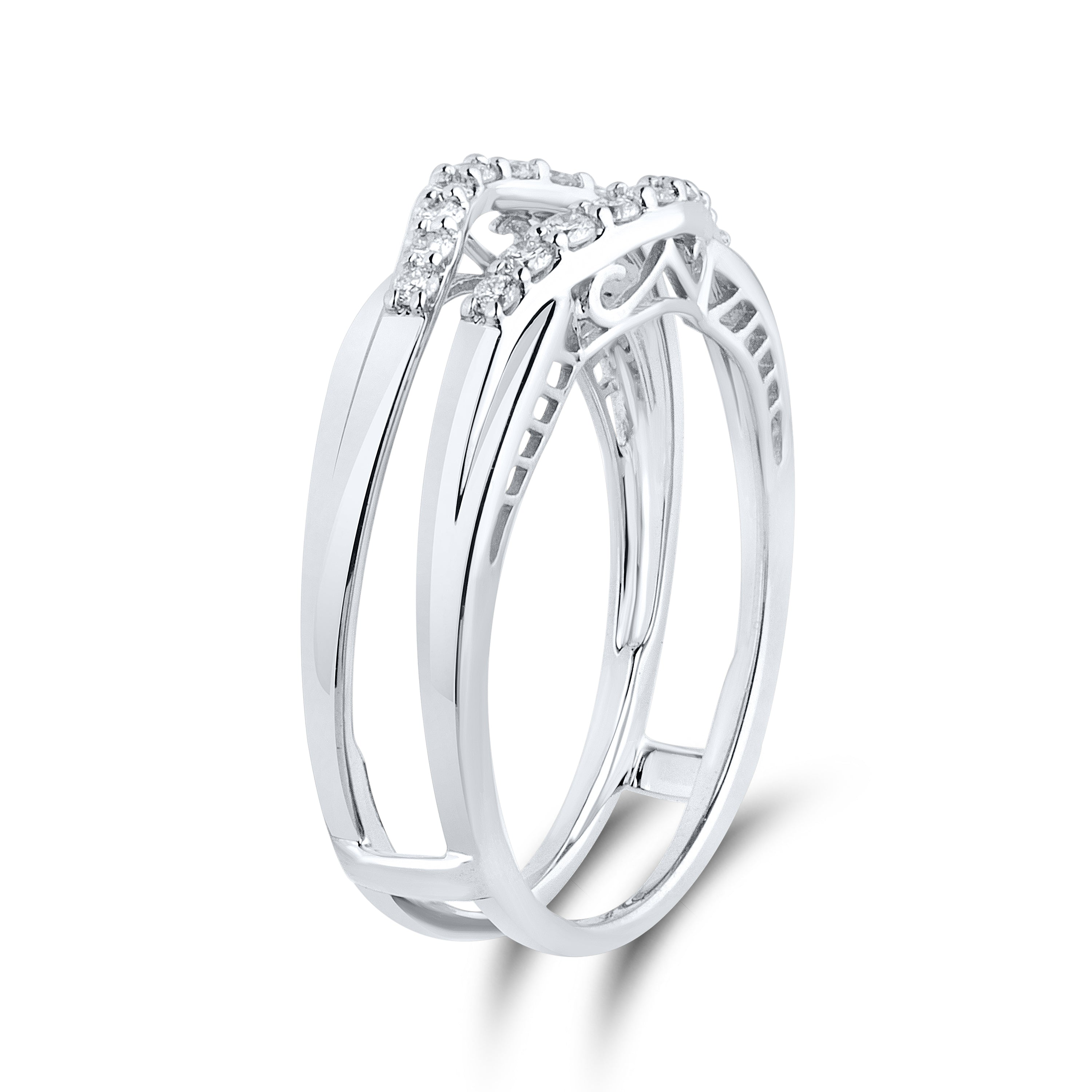 14kt  White Gold 0.27 CTW  Diamonds Enhancer