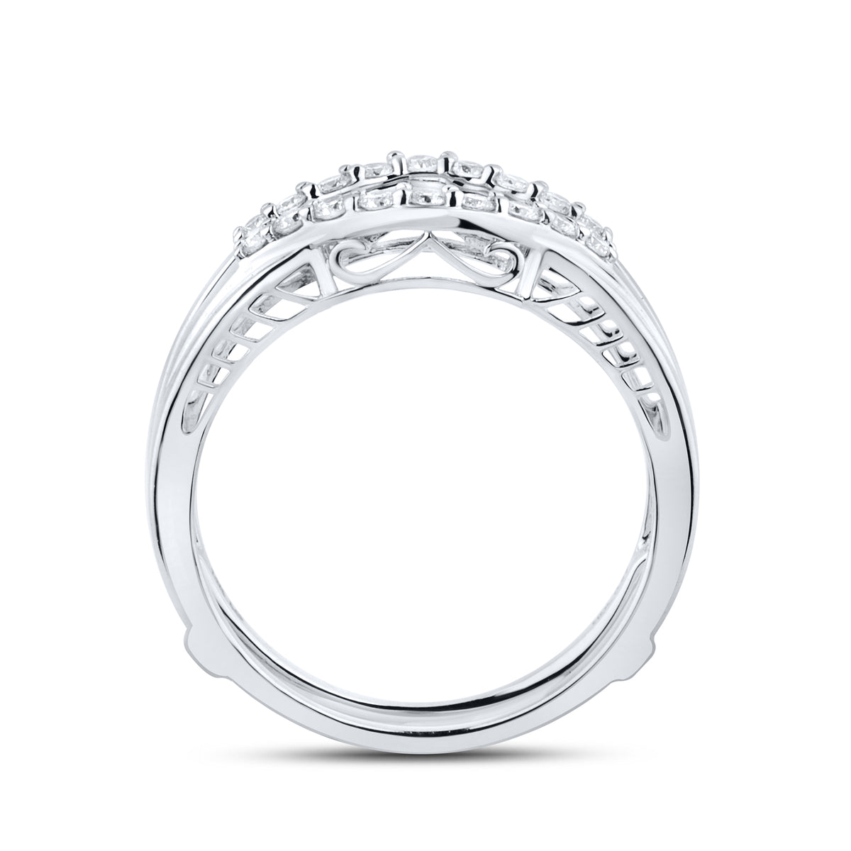 14kt  White Gold 0.27 CTW  Diamonds Enhancer