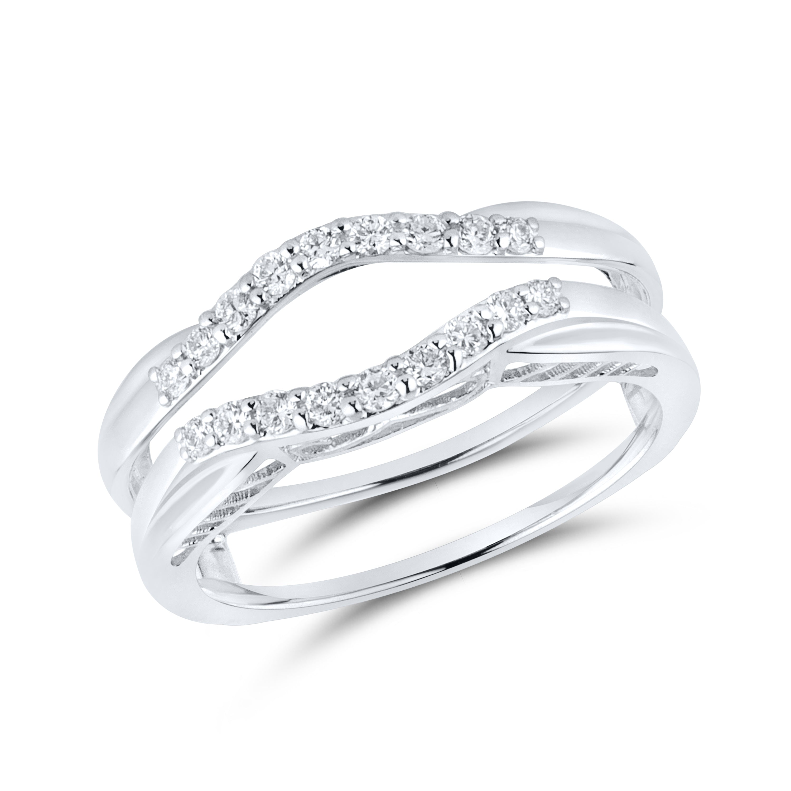 14kt  White Gold 0.27 CTW  Diamonds Enhancer