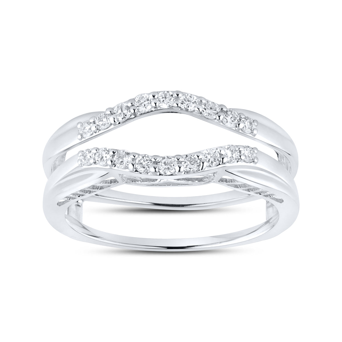 14kt  White Gold 0.27 CTW  Diamonds Enhancer