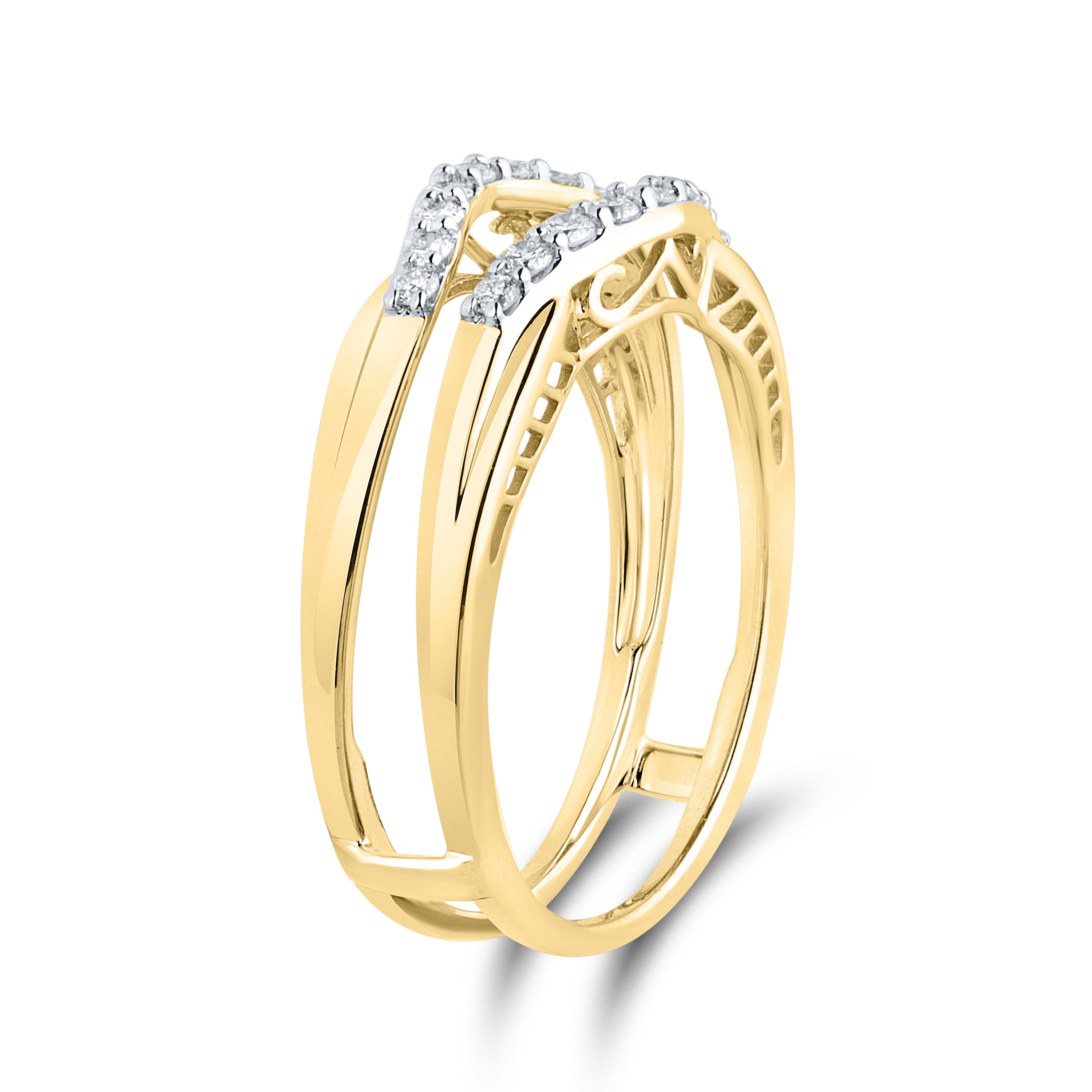 14kt Yellow Gold 0.27 CTW  Diamonds Enhancer