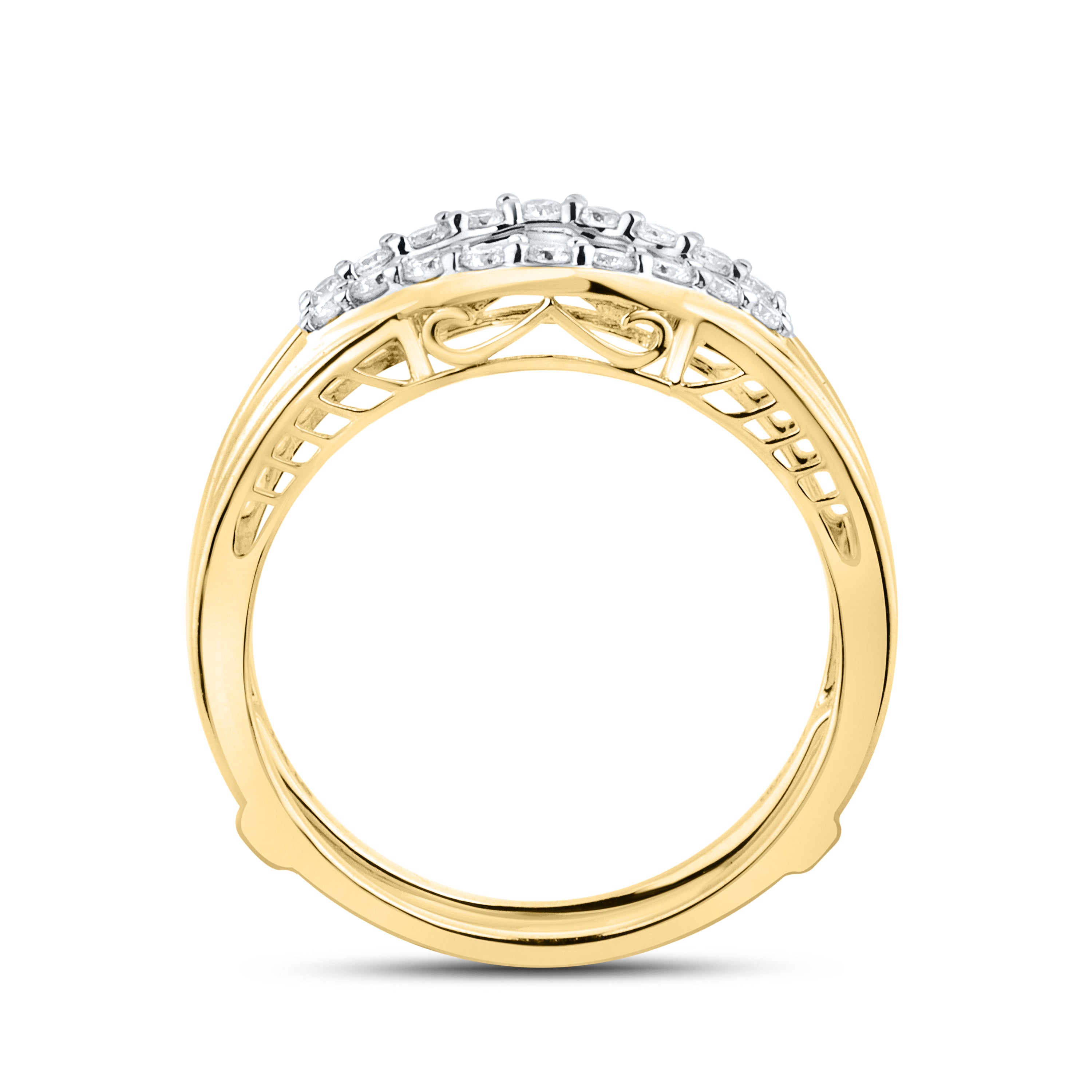 14kt Yellow Gold 0.27 CTW  Diamonds Enhancer