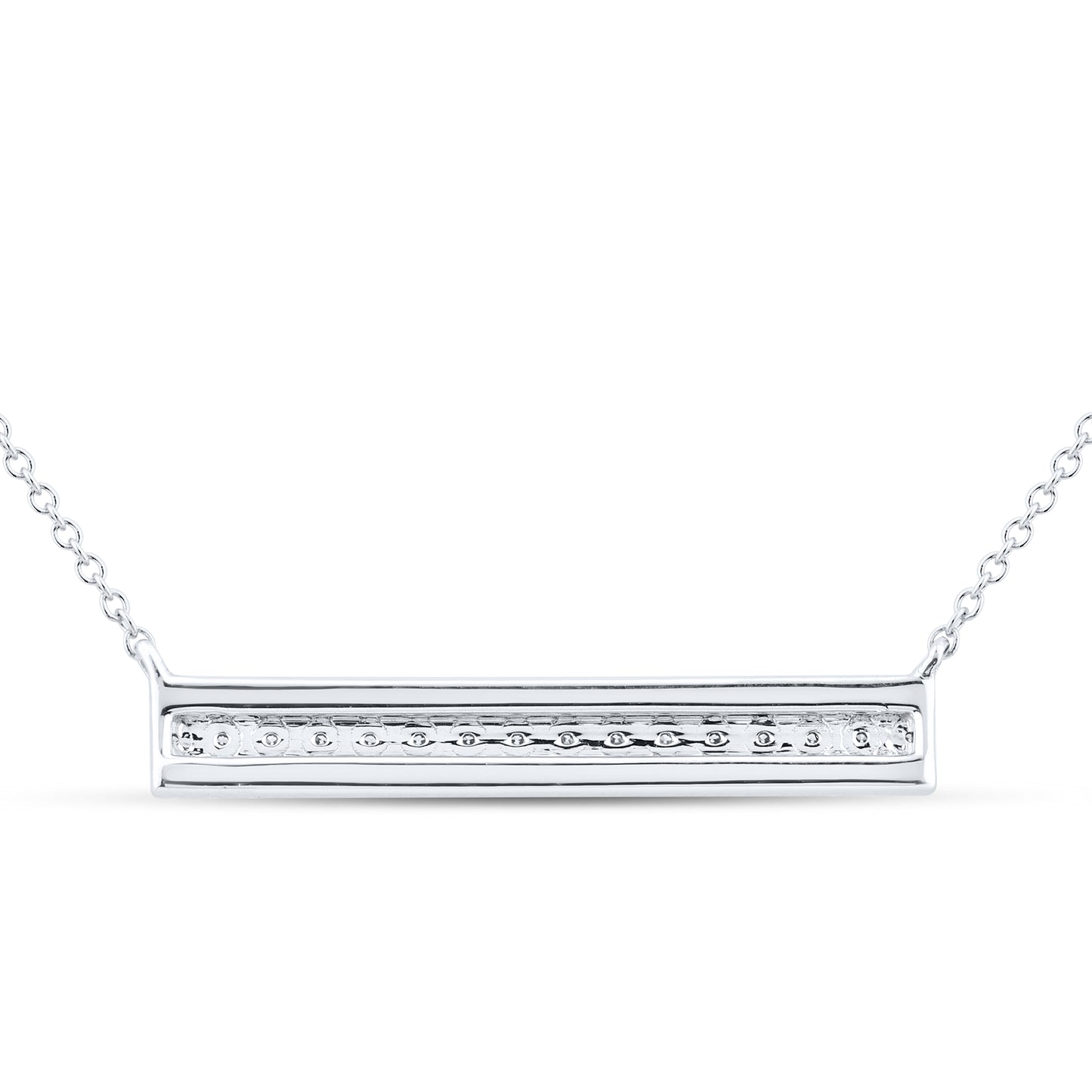 14kt White Gold 0.50 CTW Lab Diamond Pendant