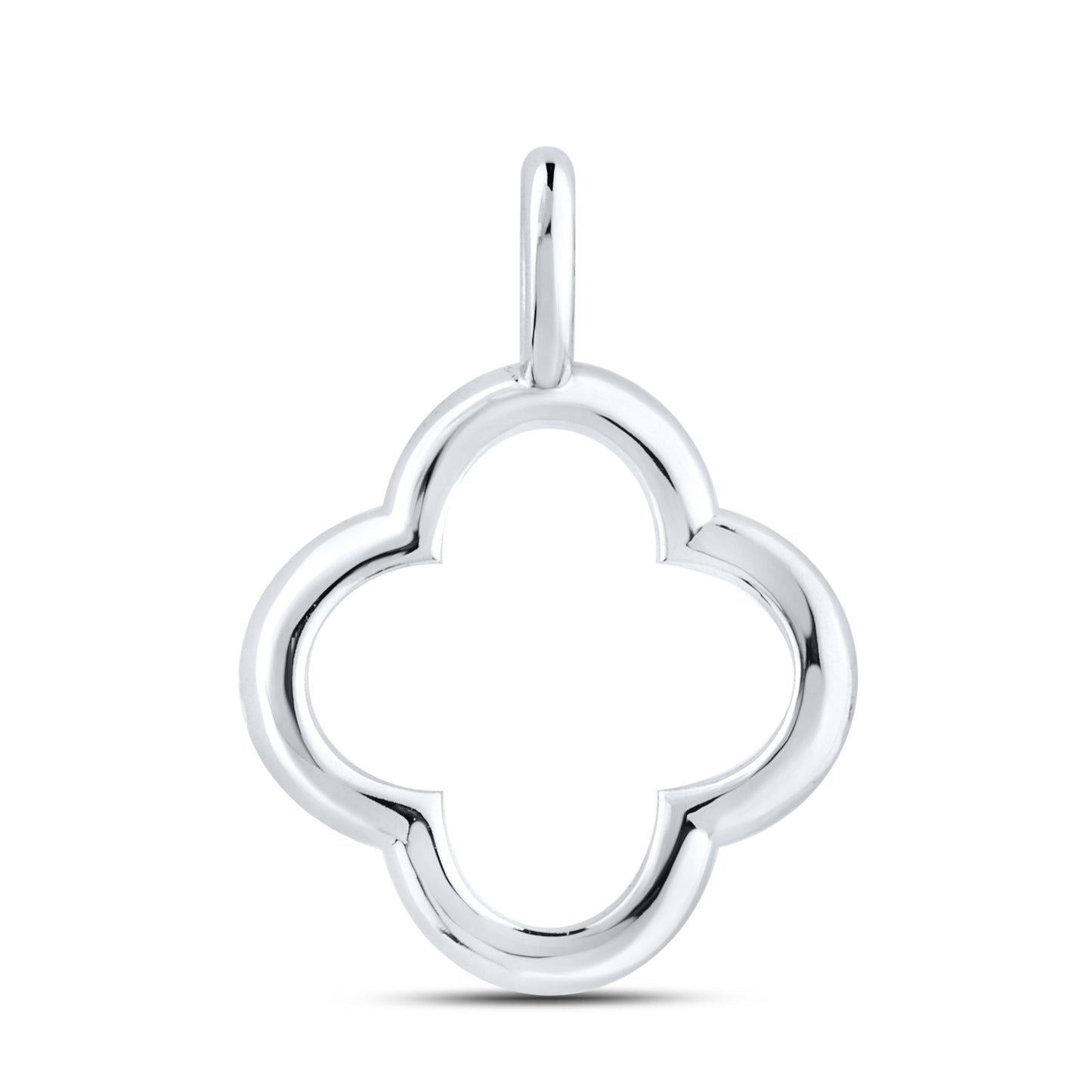 14KT WHITE GOLD LAB DIAMOND 0.20  CTW  PENDANT