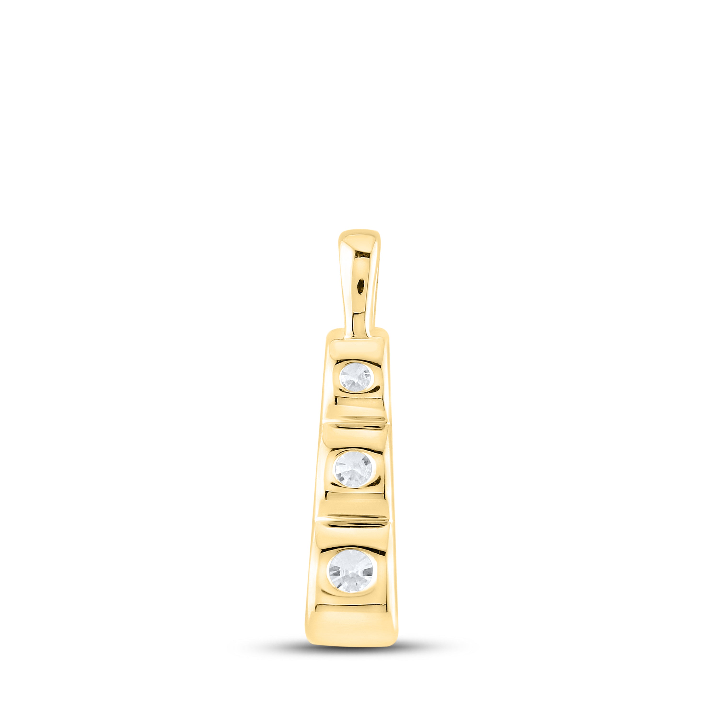 14kt Yellow Gold 0.50 CTW Lab Diamond Pendant