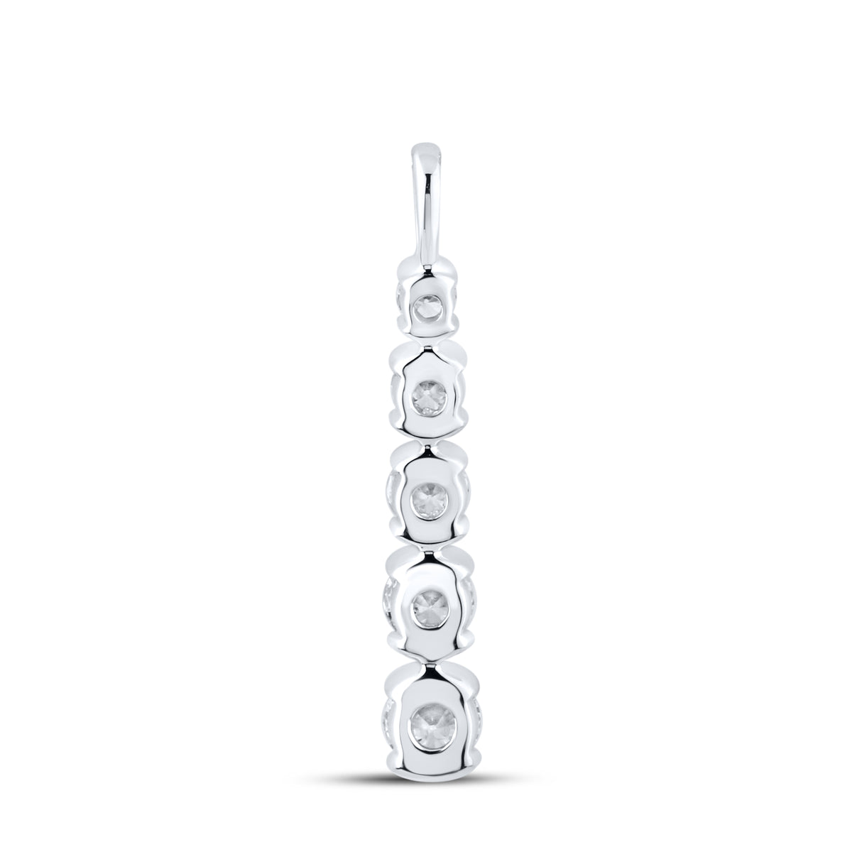 14kt White Gold 0.54 CTW Diamond Pendant