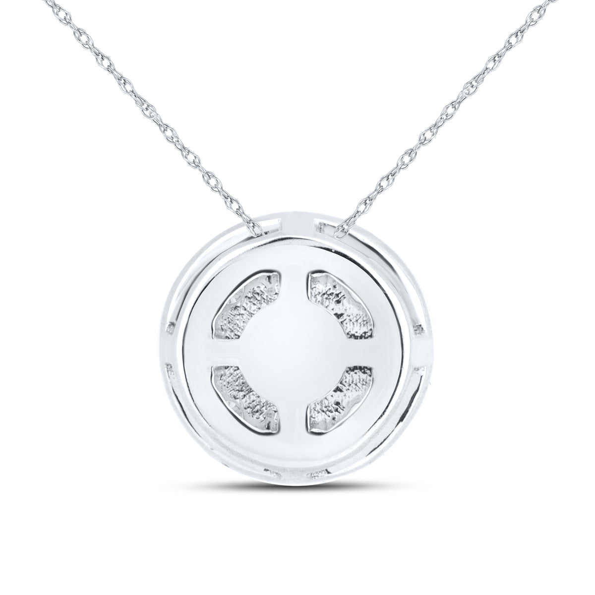 14kt White Gold 0.26 CTW Lab Diamond  Pendant