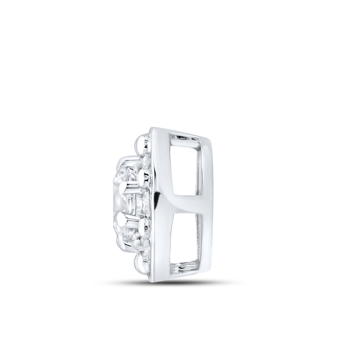 14kt White Gold 0.26 CTW Lab Diamond  Pendant