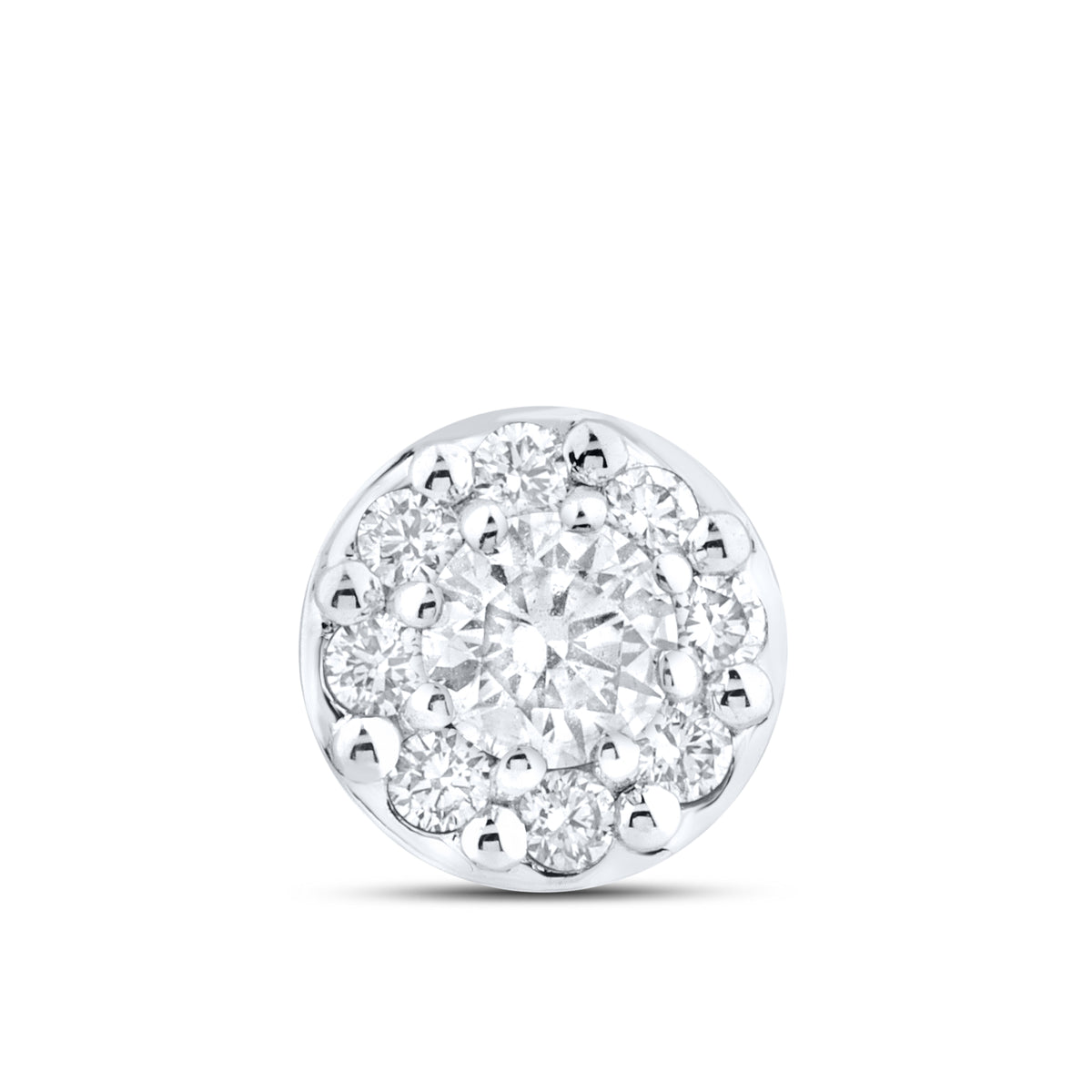 14kt White Gold 0.26 CTW Lab Diamond  Pendant