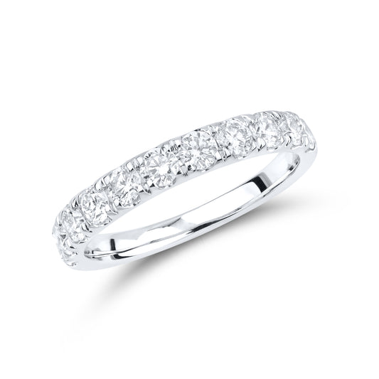 14kt White Gold 0.97 CTW Lab Diamond Ladies Band