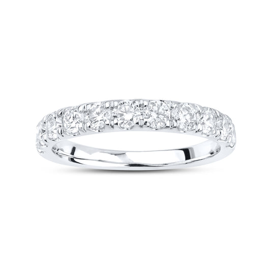 14kt White Gold 0.97 CTW Lab Diamond Ladies Band
