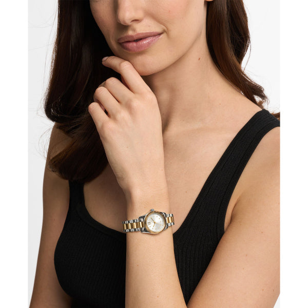 Michael Kors His and Her's Two-Tone Lexington Watch Set (Quartz/3 Hand Watch)